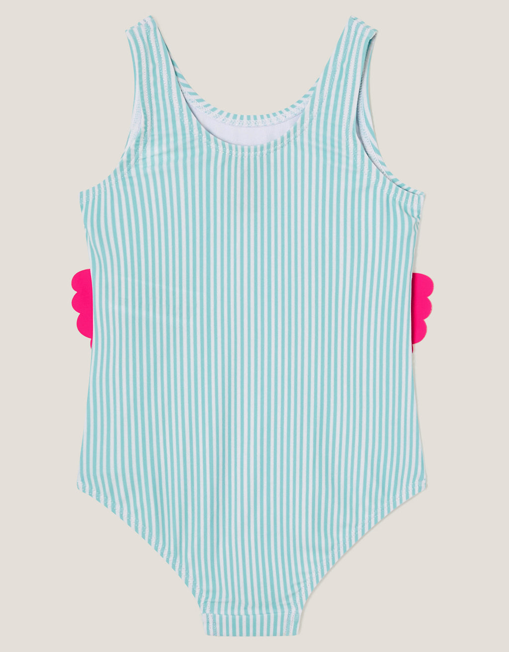KUPACI KOSTIM - BABY GIRLS FLAMINGO APPLI