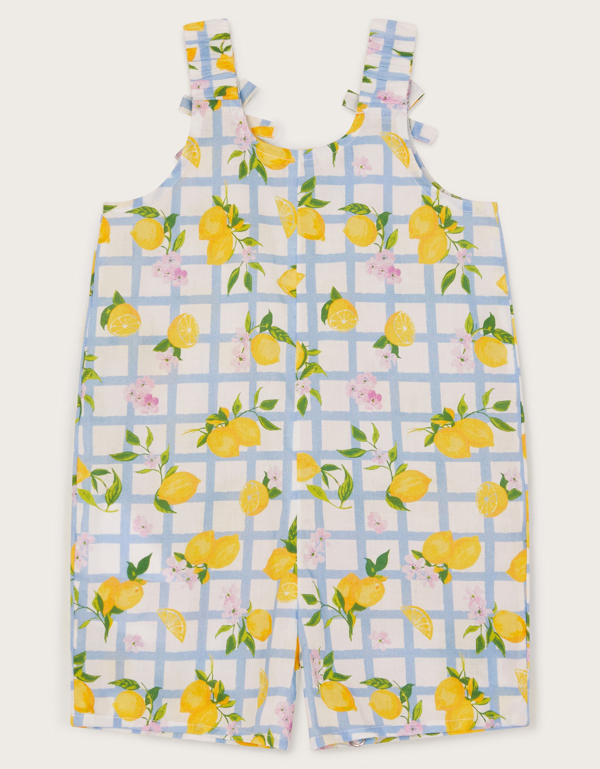KOMBINEZON - BABY LEMON PRINT TILE ROM