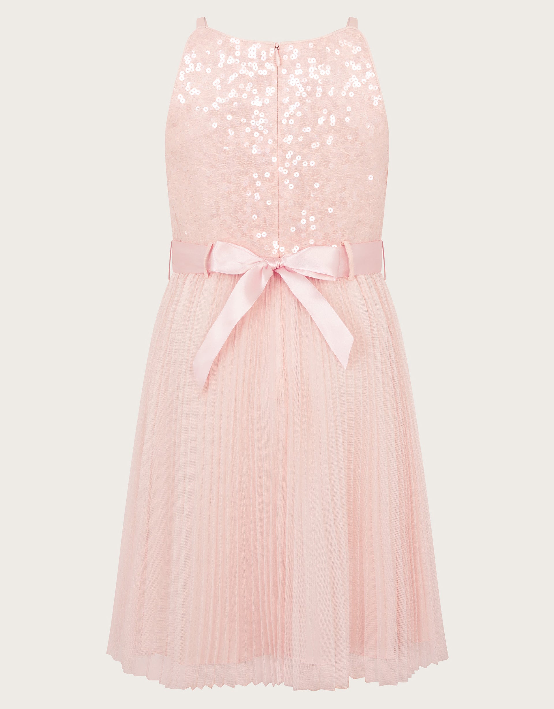 HALJINA - KEITA SEQUIN PLISSE DRESS