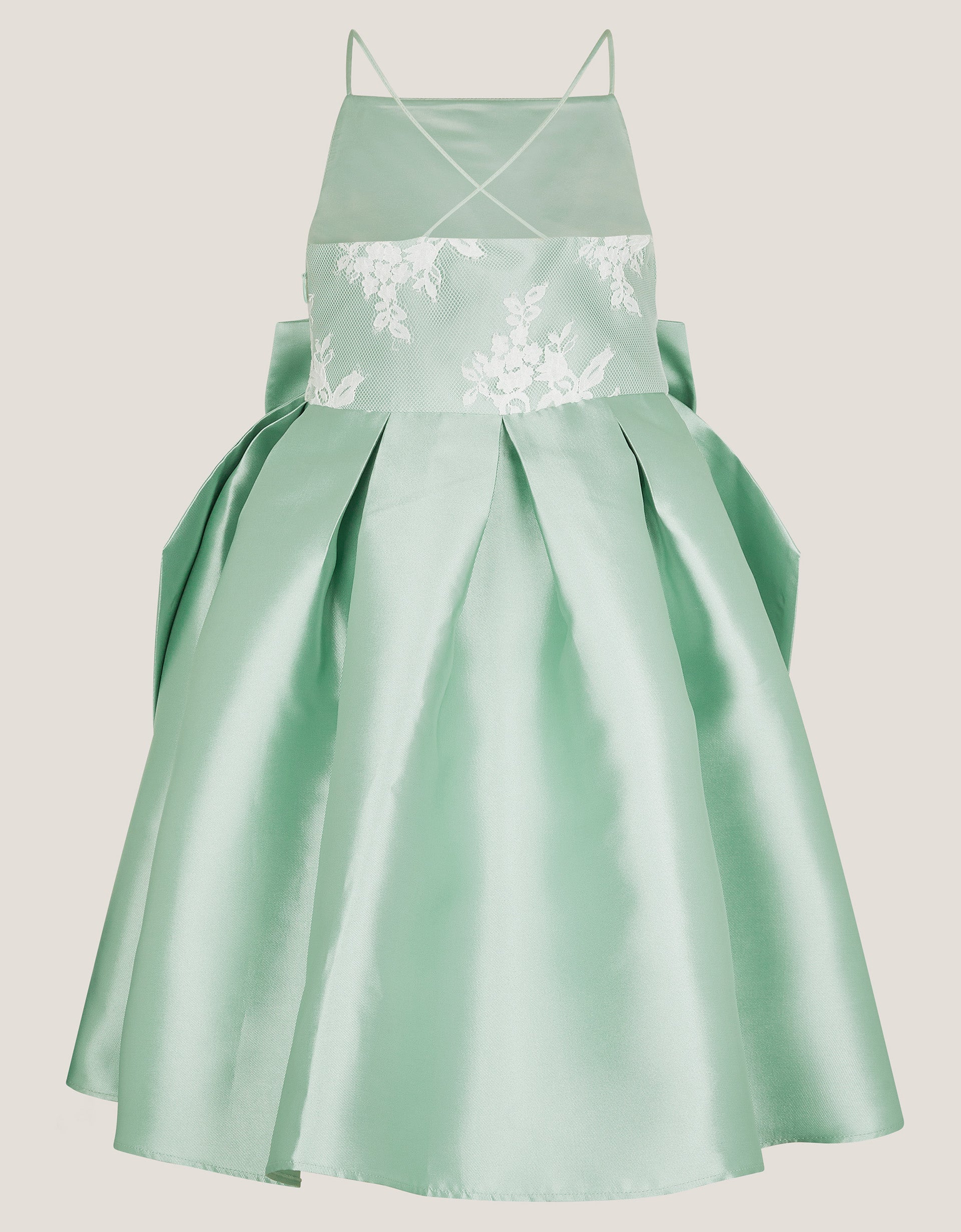 HALJINA - JUNIPER LACE BOW BMAID DR