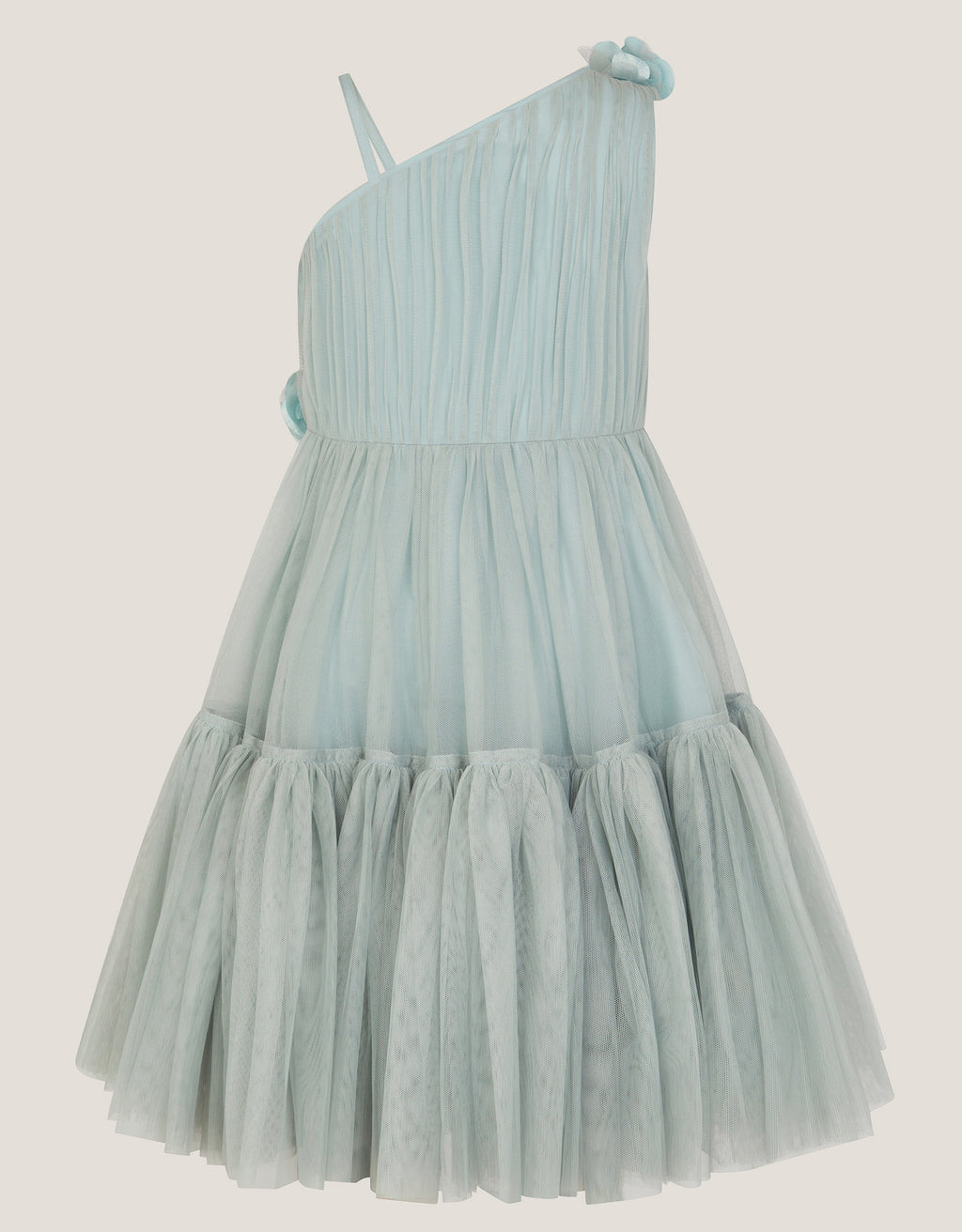 HALJINA - RUBY TULLE ASYM DRESS