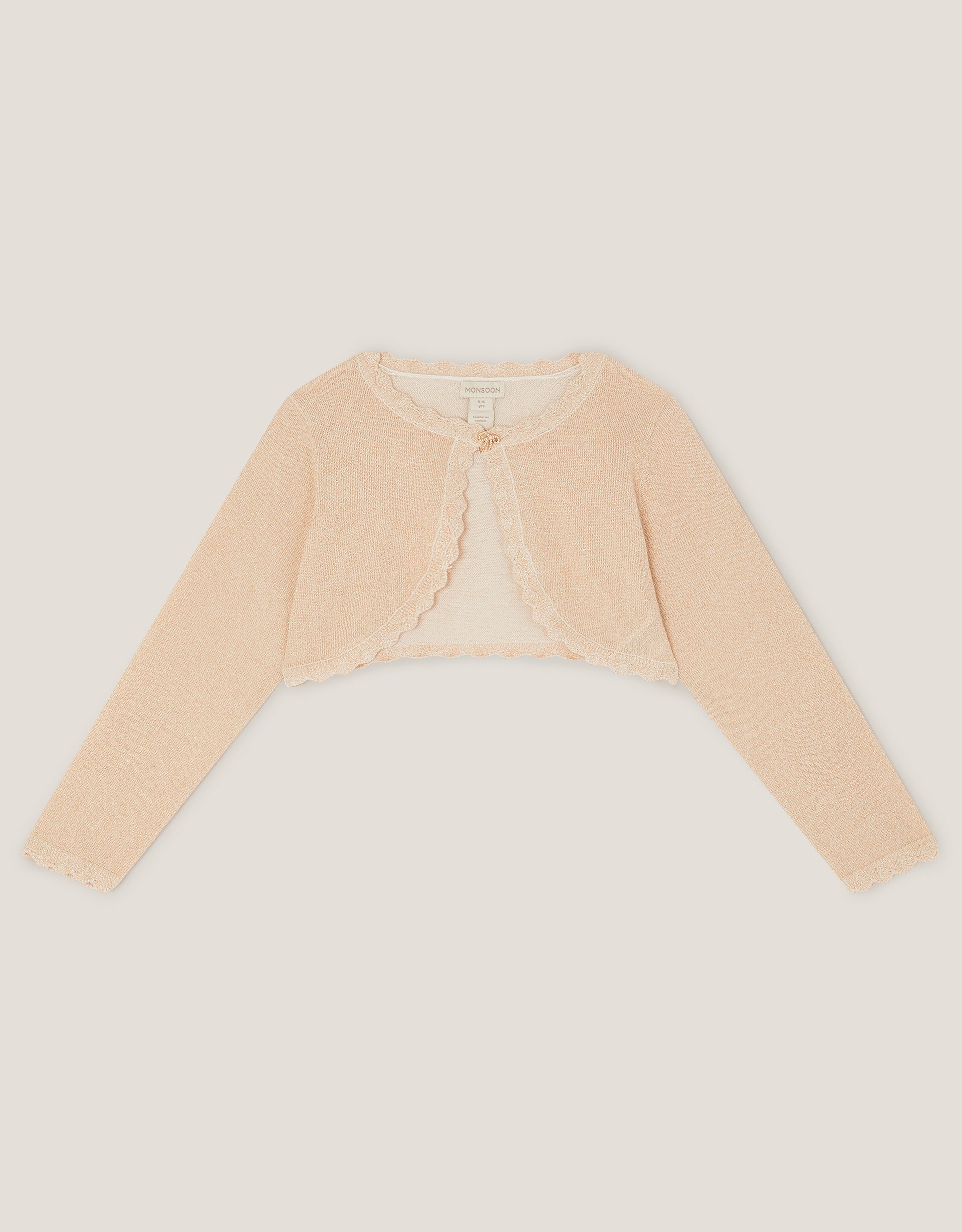 BOLERO - BOW BUTTON MAEVE CARDI
