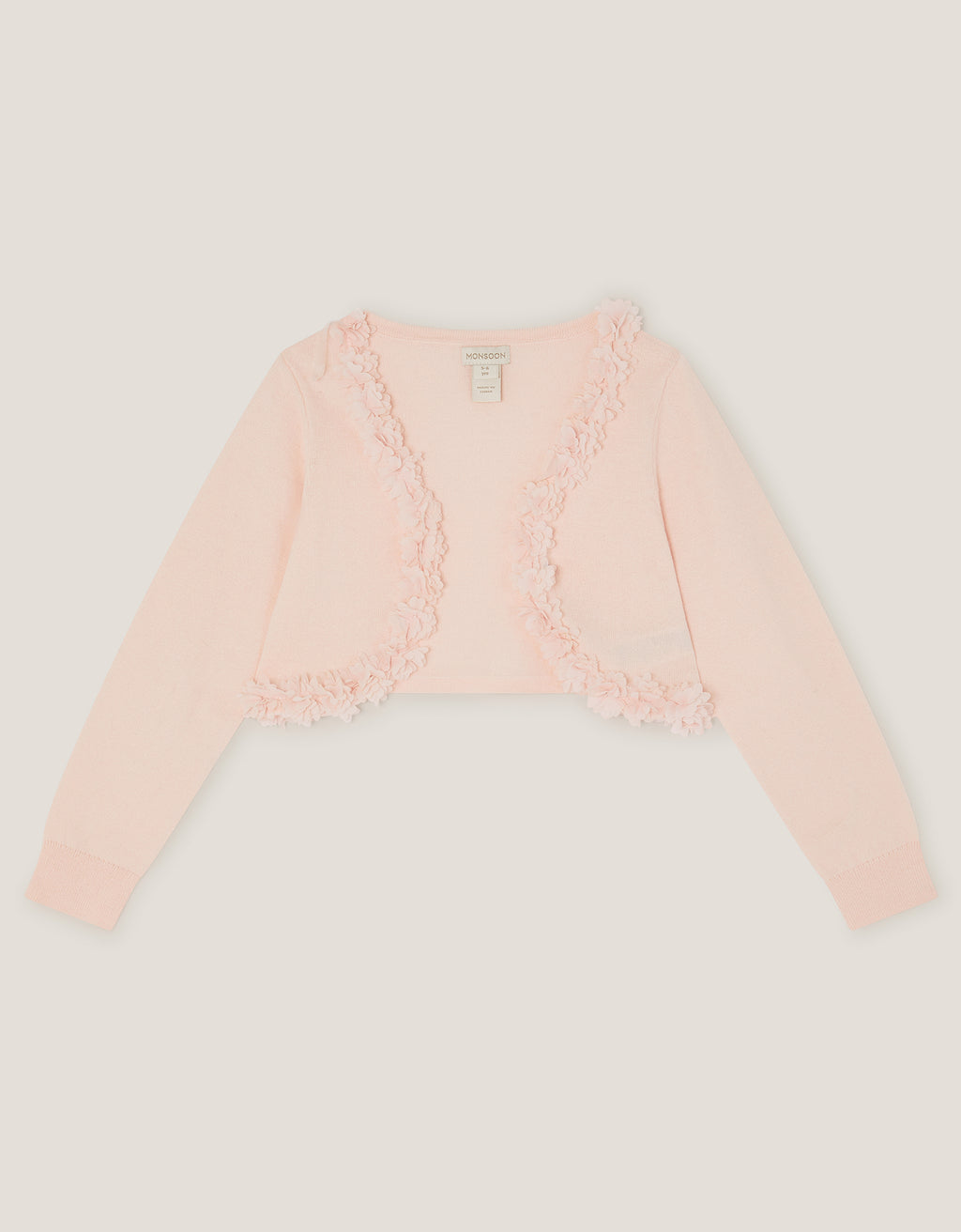 BOLERO- 3D FLORA CARDIGAN