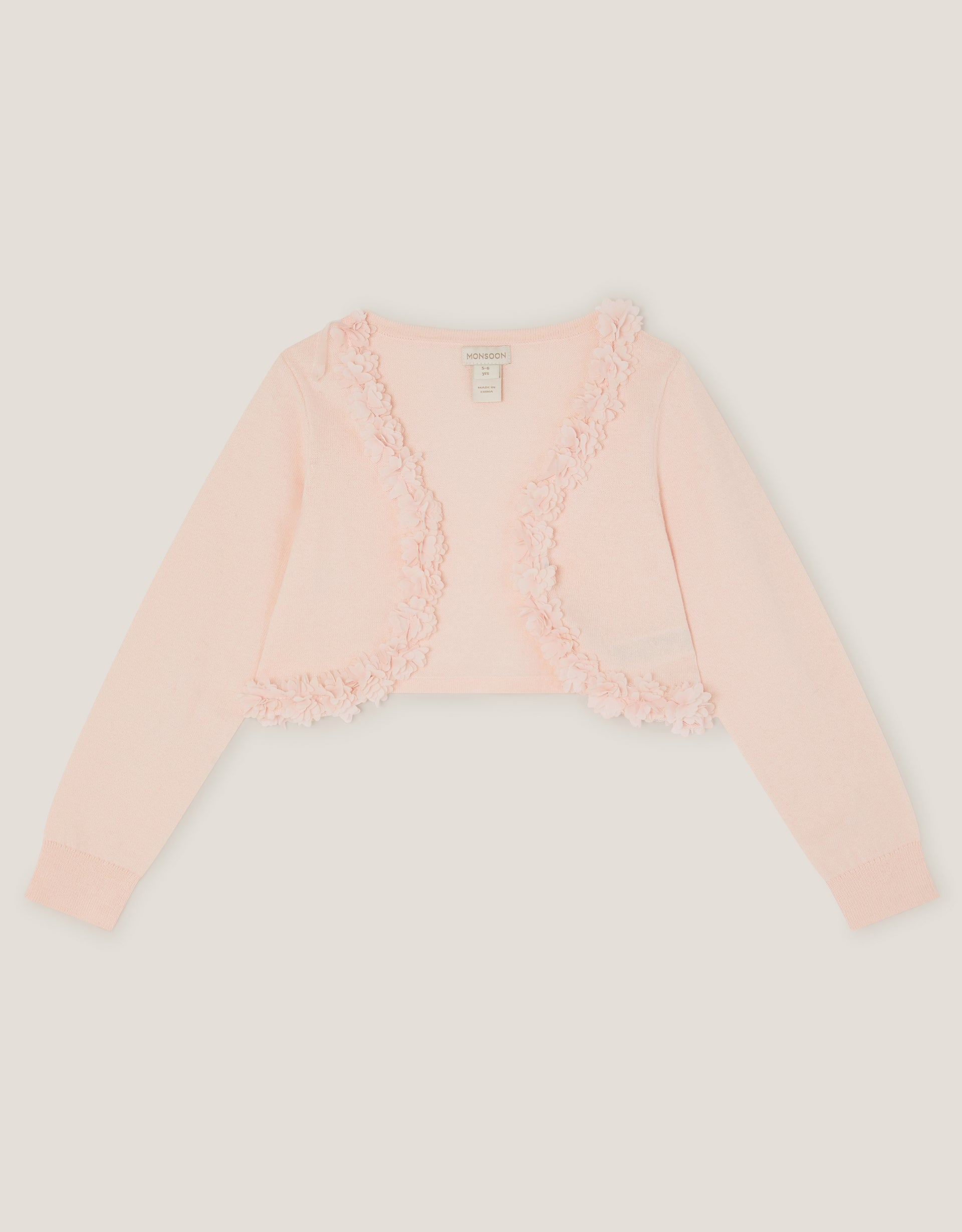 BOLERO- 3D FLORA CARDIGAN