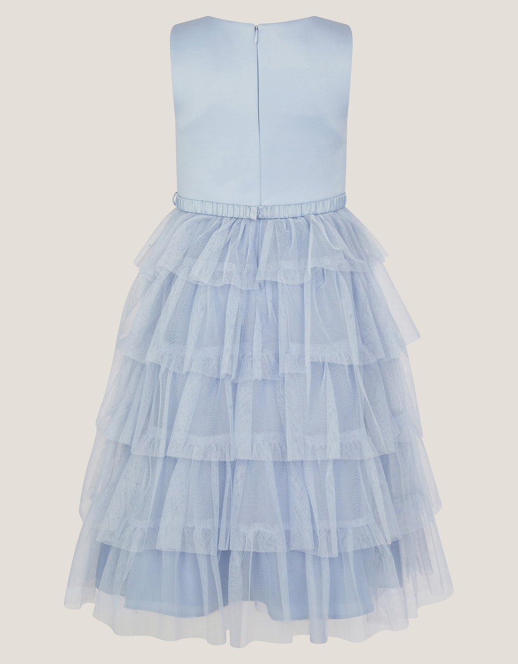 HALJINA - SCUBA BELTED RUFFLE DRESS