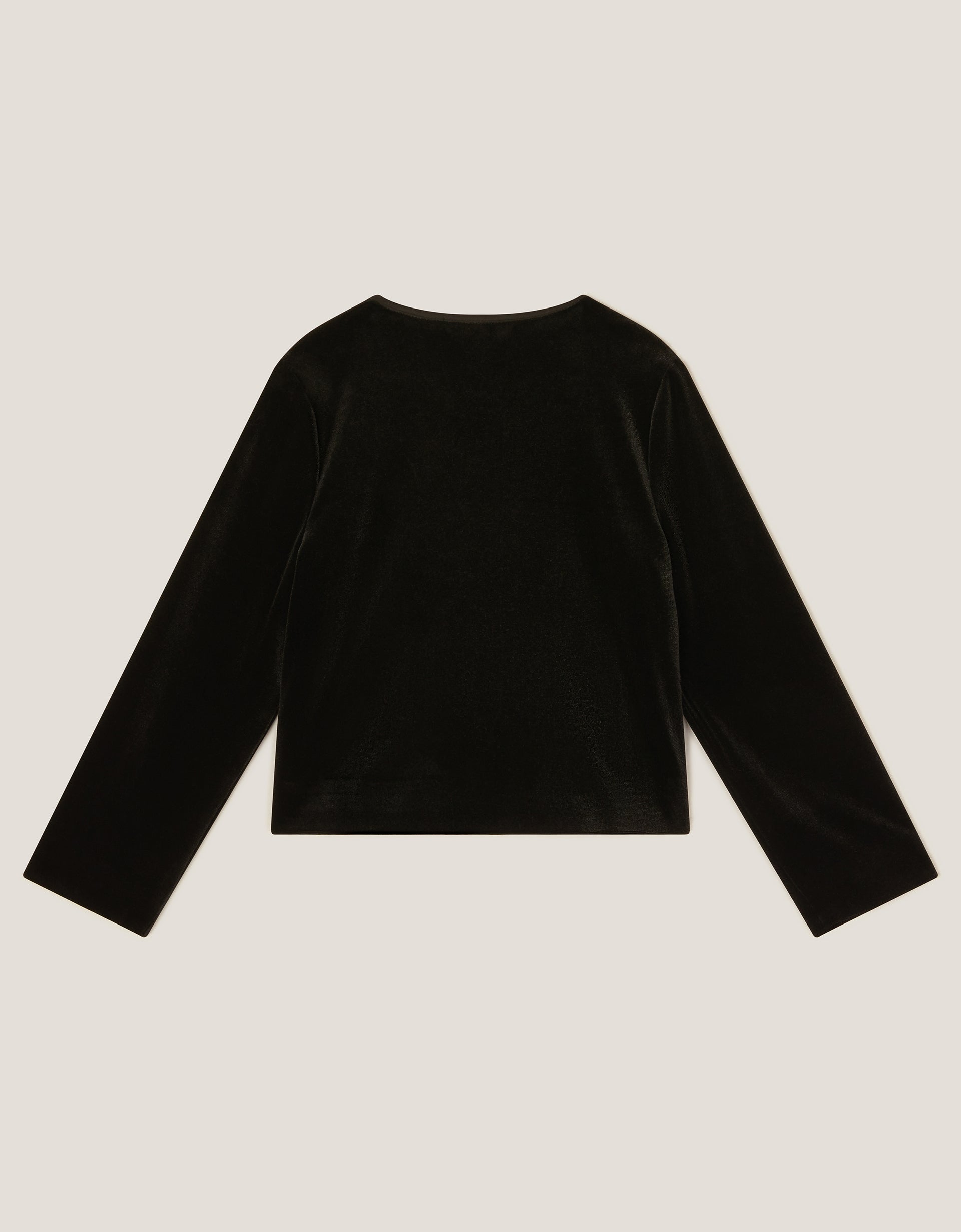 JAKNA - VELVET HEART TRIM JACKET