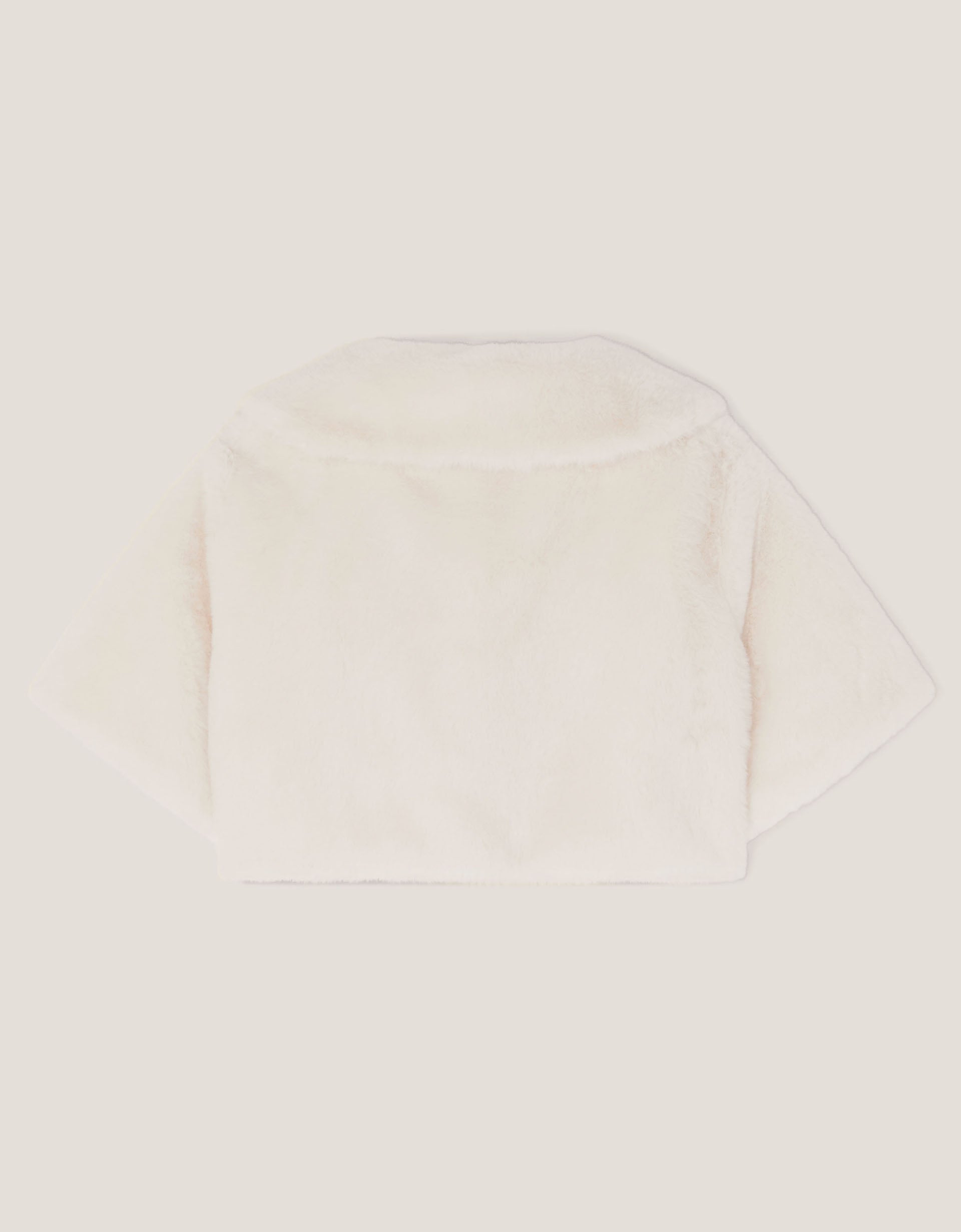 BOLERO - COLLAR FAUX FUR SHRUG
