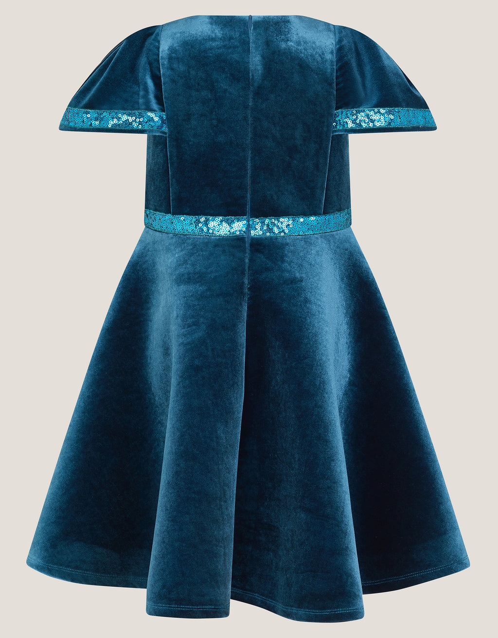 HALJINA - VIOLA BONDED VELVET SEQUI