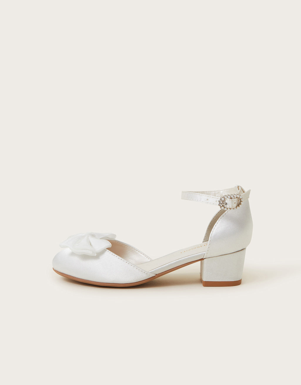 CIPELE - COMMUNION WHITE BOW HEEL