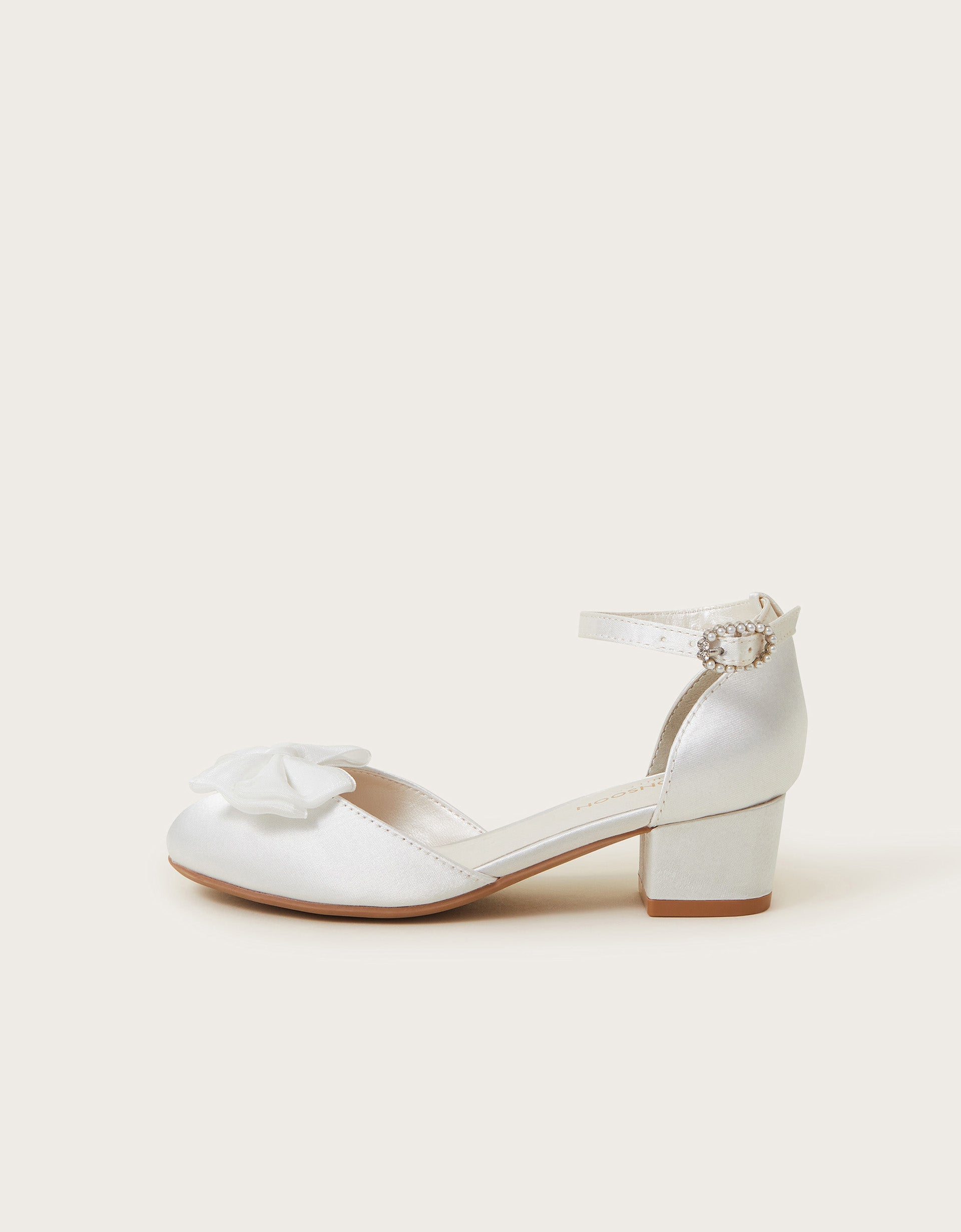 CIPELE - COMMUNION WHITE BOW HEEL
