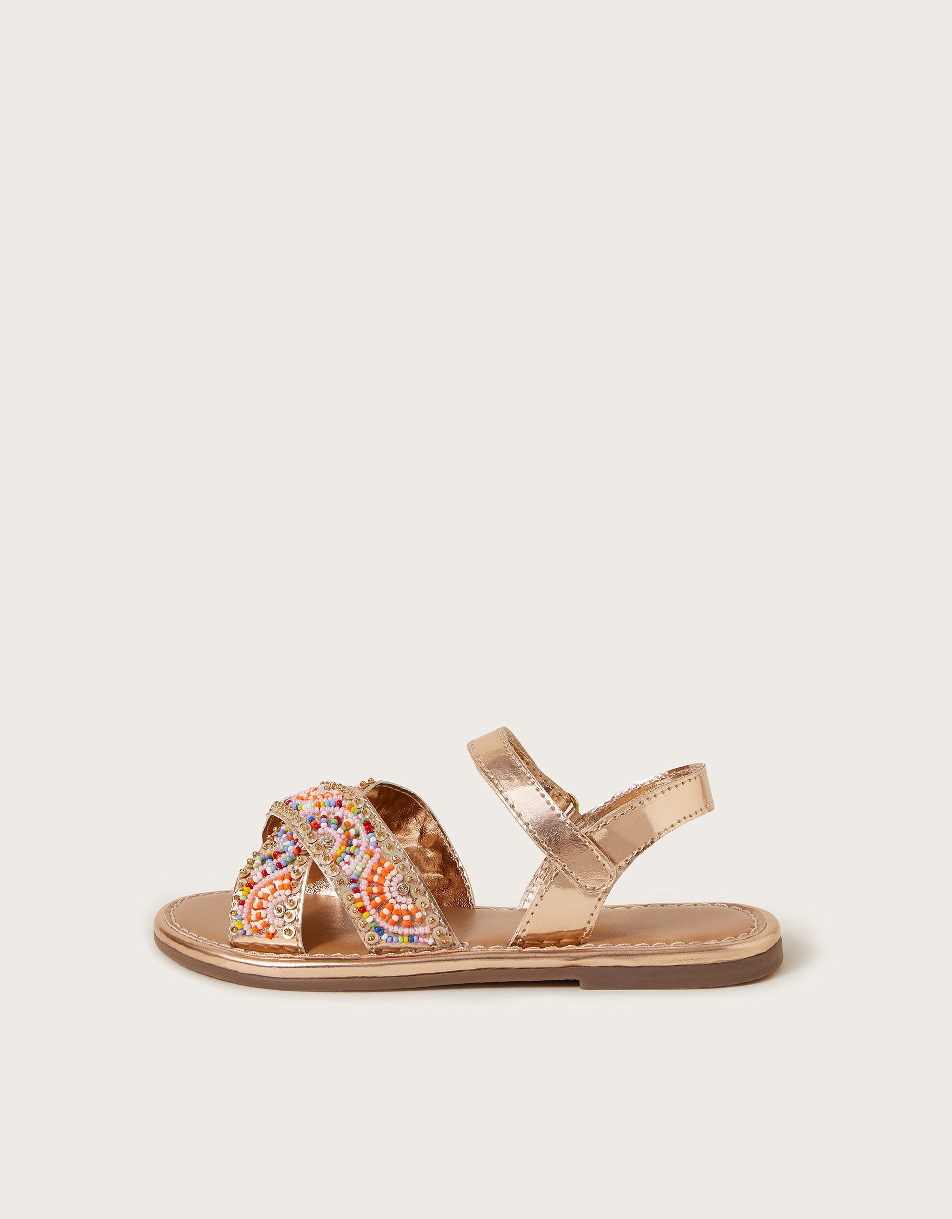 SANDALE - BRIGHT BEADED SANDAL