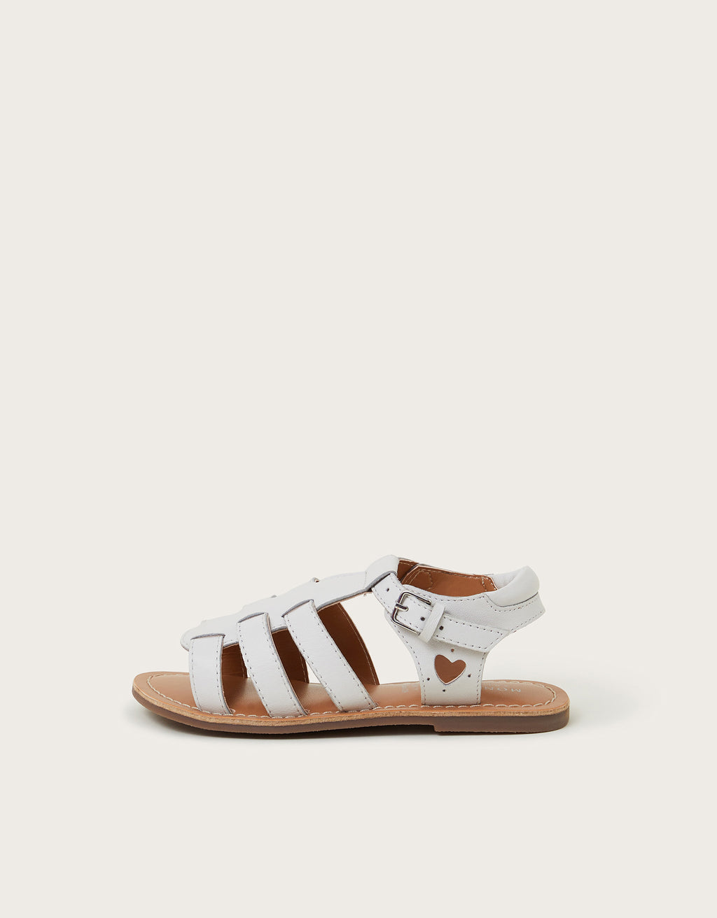 SANDALE - IVORY GLADITATOR SANDAL