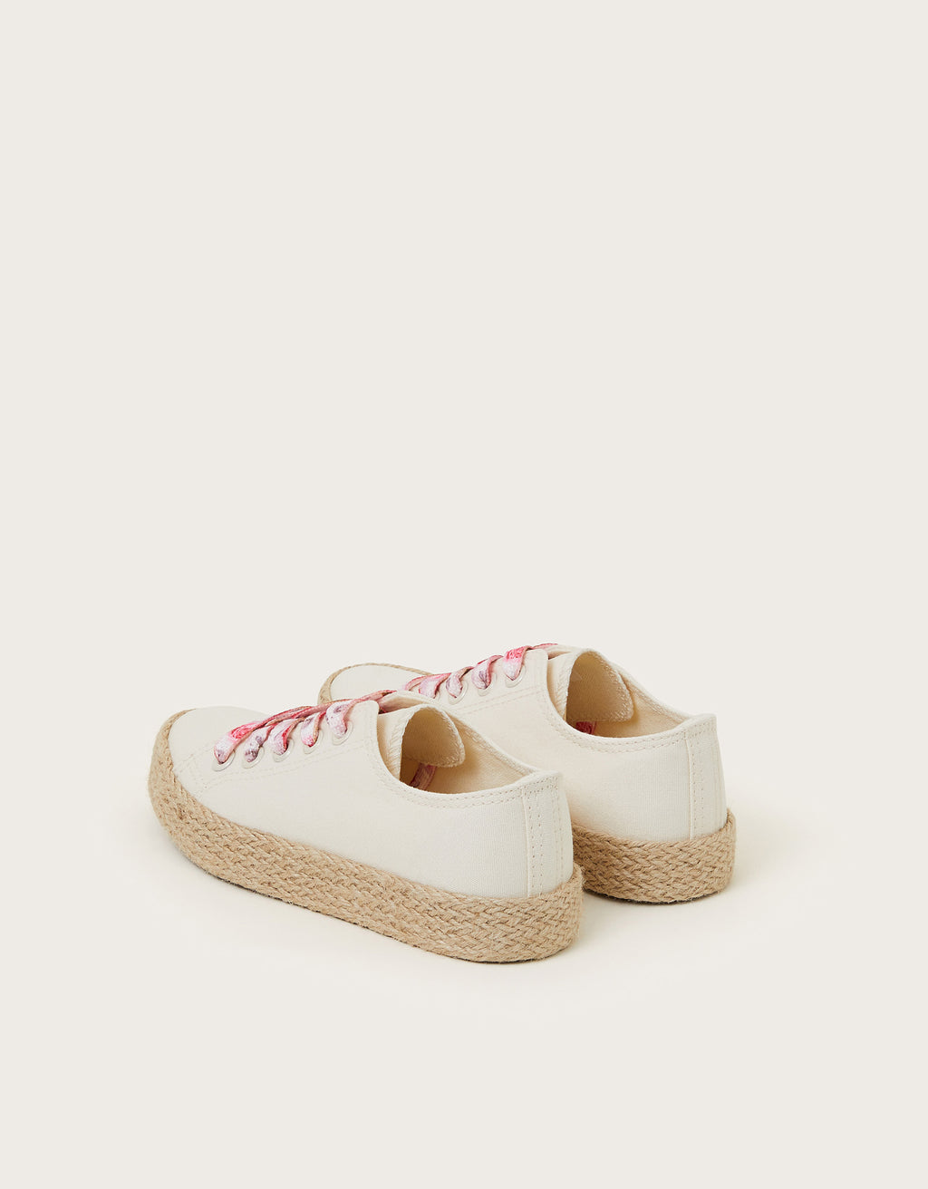 PATIKE - CANVAS PRNT LACE TRAINERS