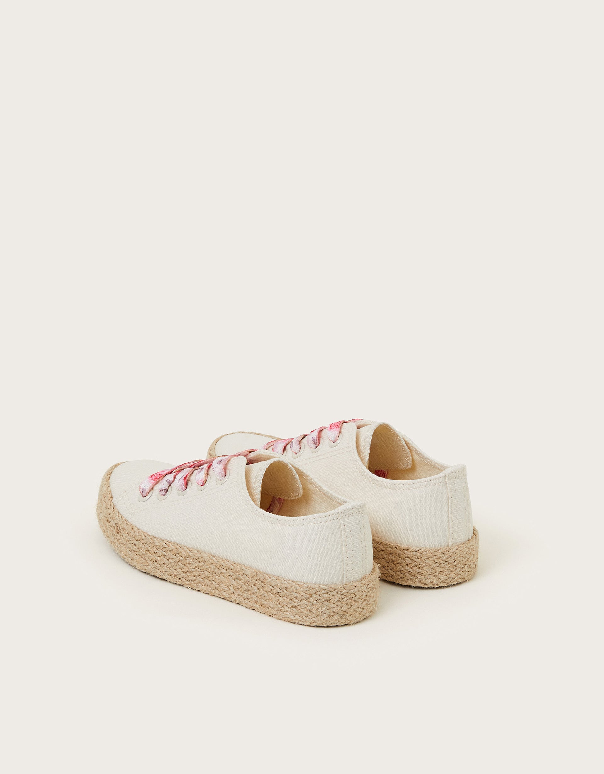 PATIKE - CANVAS PRNT LACE TRAINERS