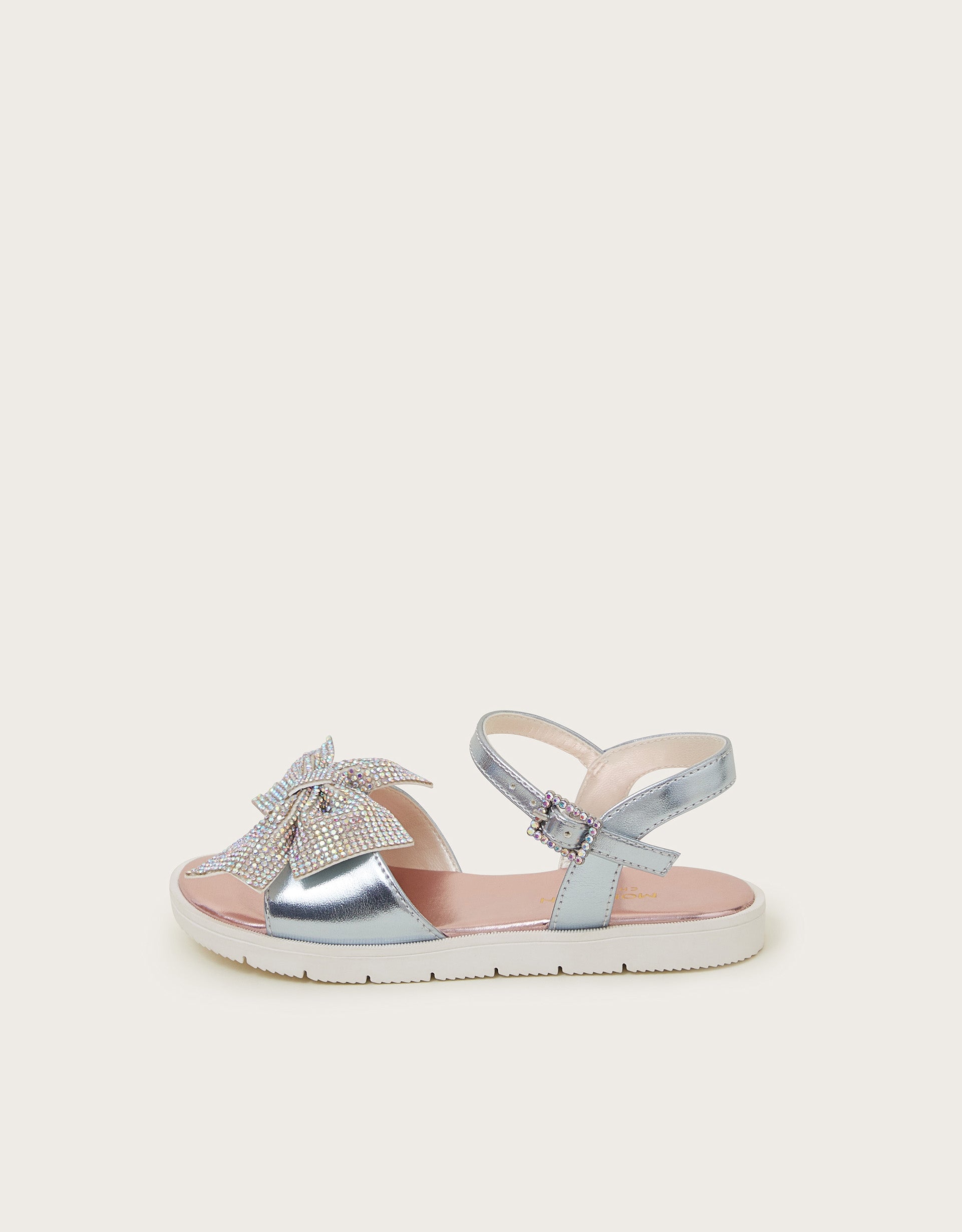 SANDALE - METALLIC BOW RAINBOW SNDL