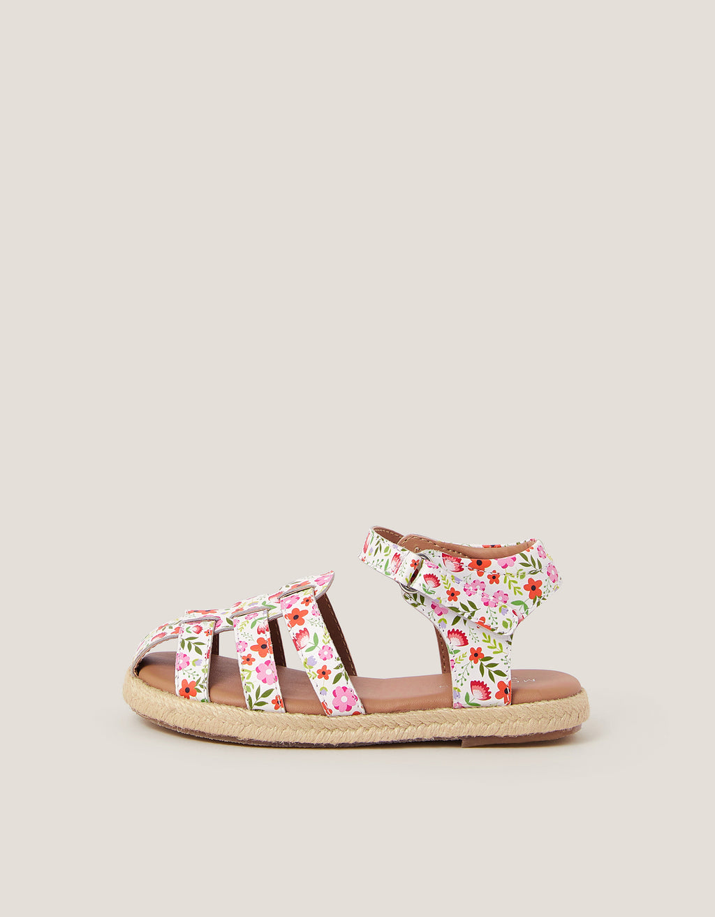 SANDALE - PRINTED FLOWER CAGED SNDL