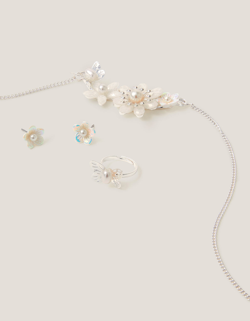 SET NAKITA - FLOWER JEWELLERY SET