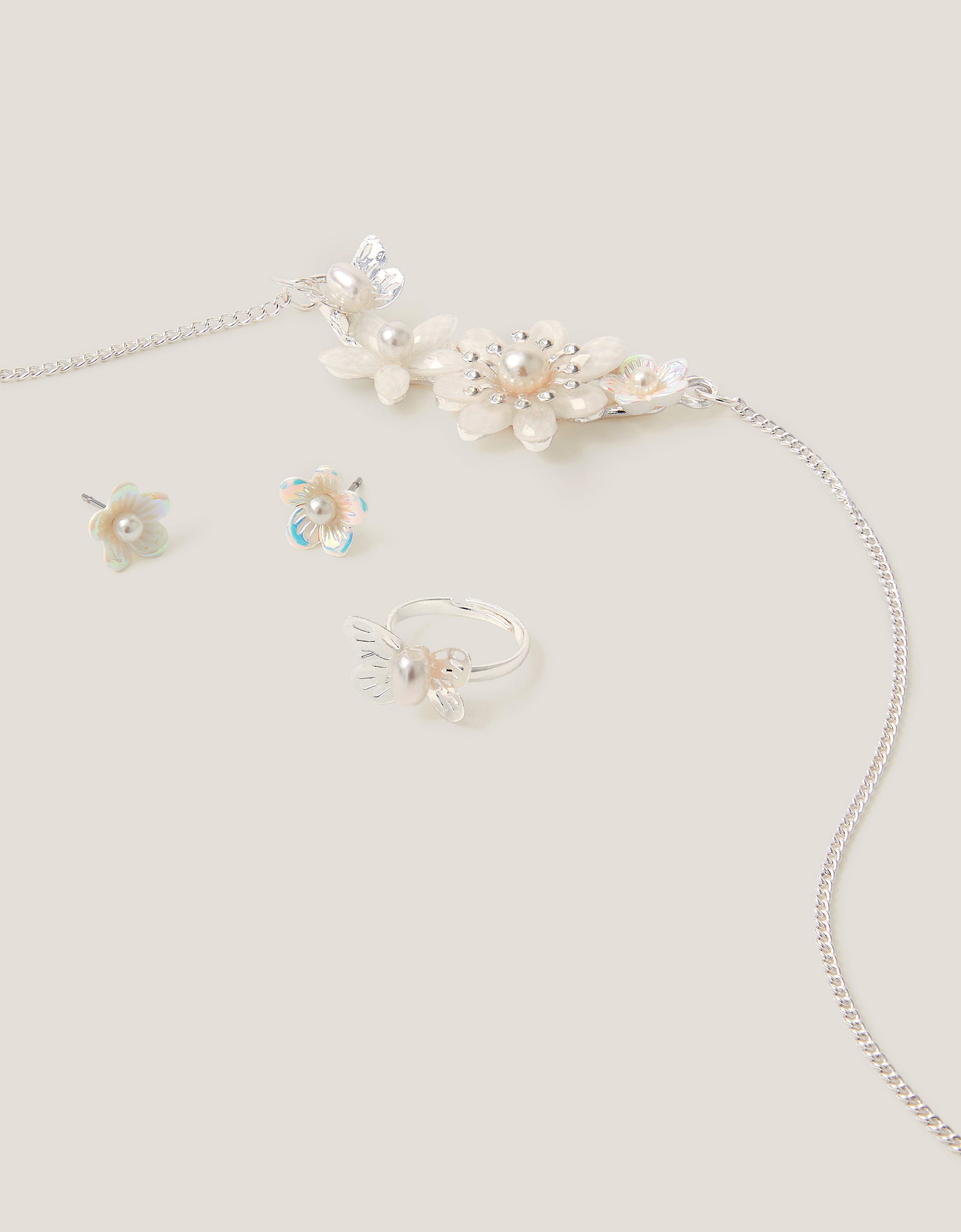 SET NAKITA - FLOWER JEWELLERY SET
