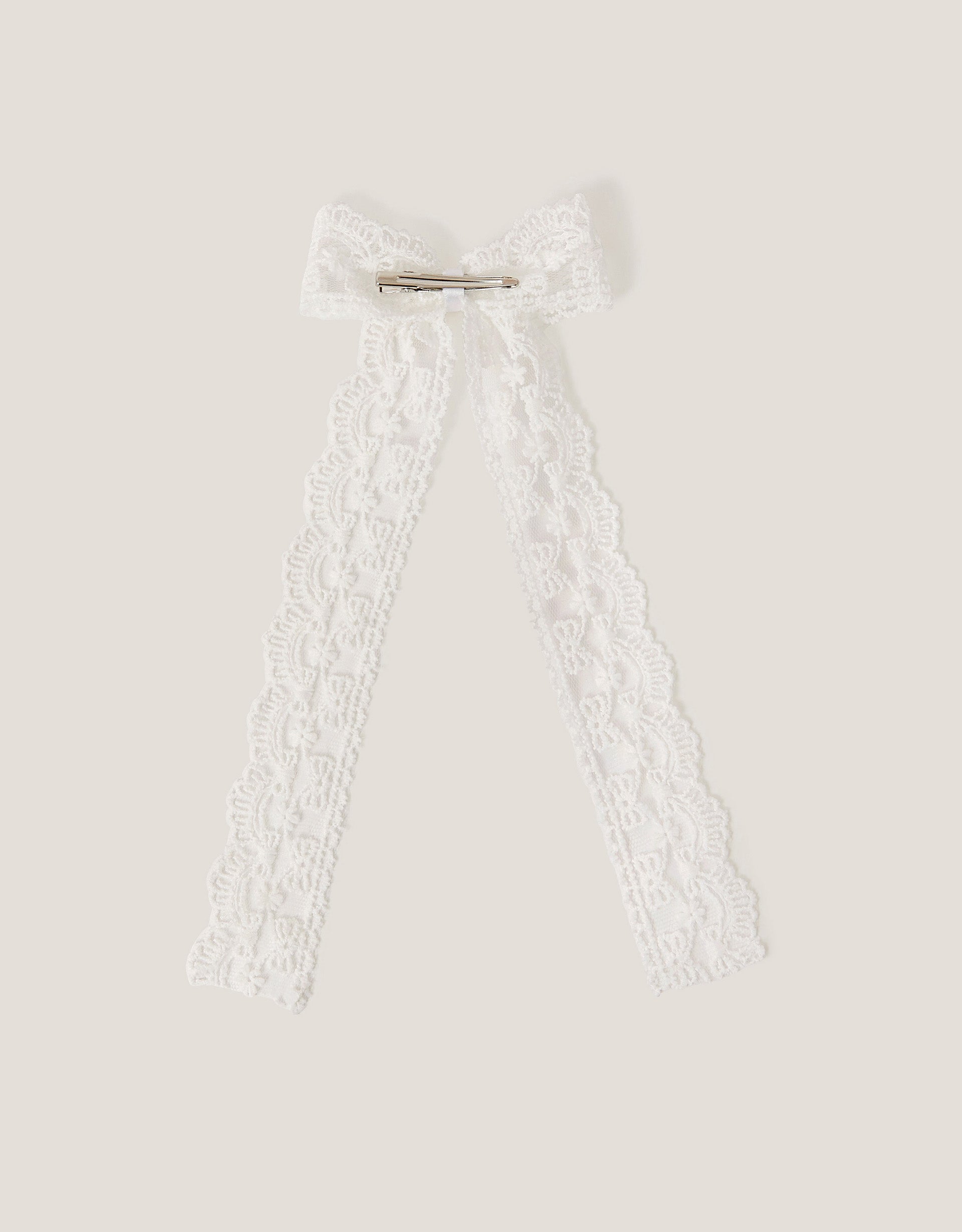 MASNA ZA KOSU - LACEY LONG TIE BOW CLIP