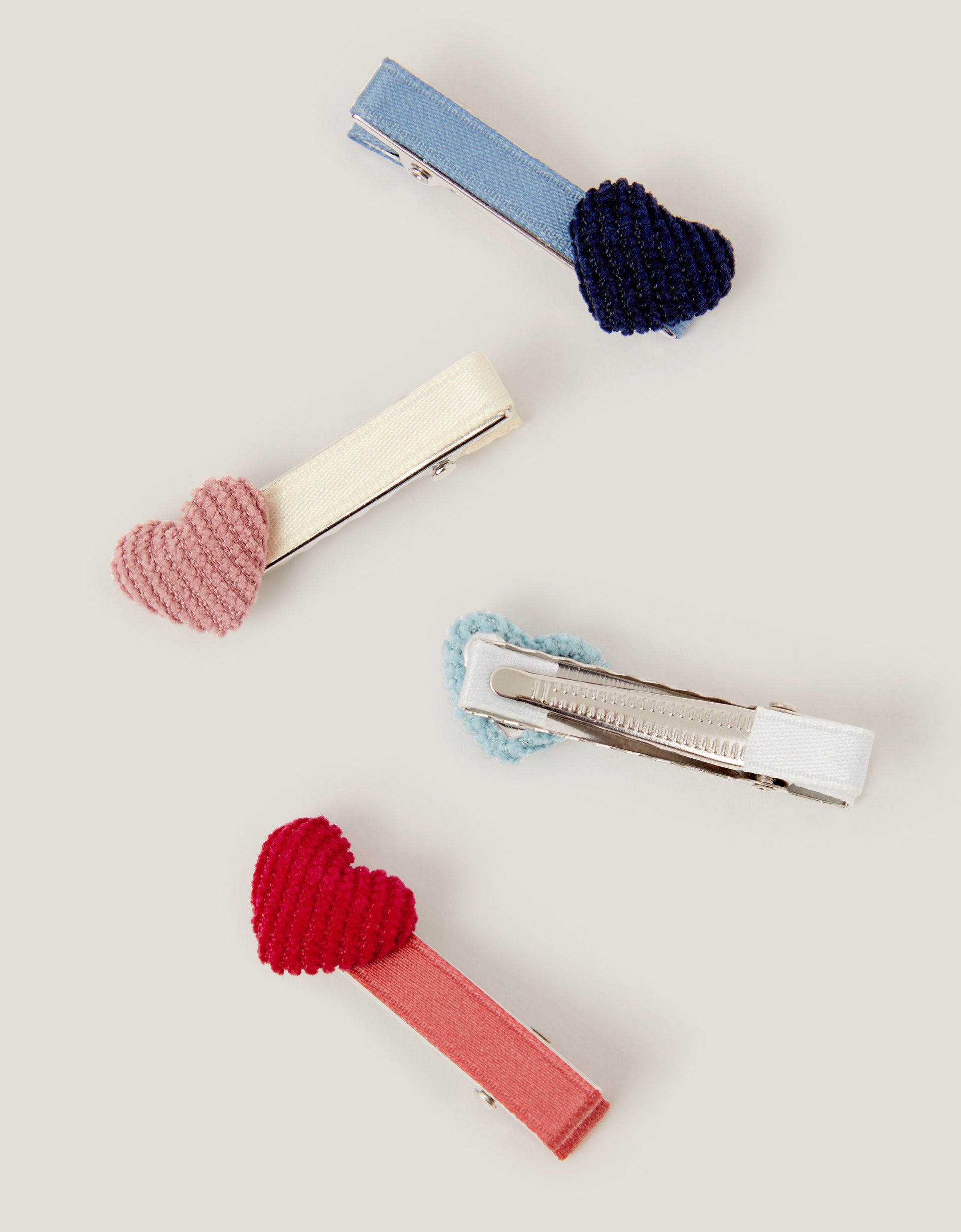 SET SNALA - 4PK MINI HEART CLIP