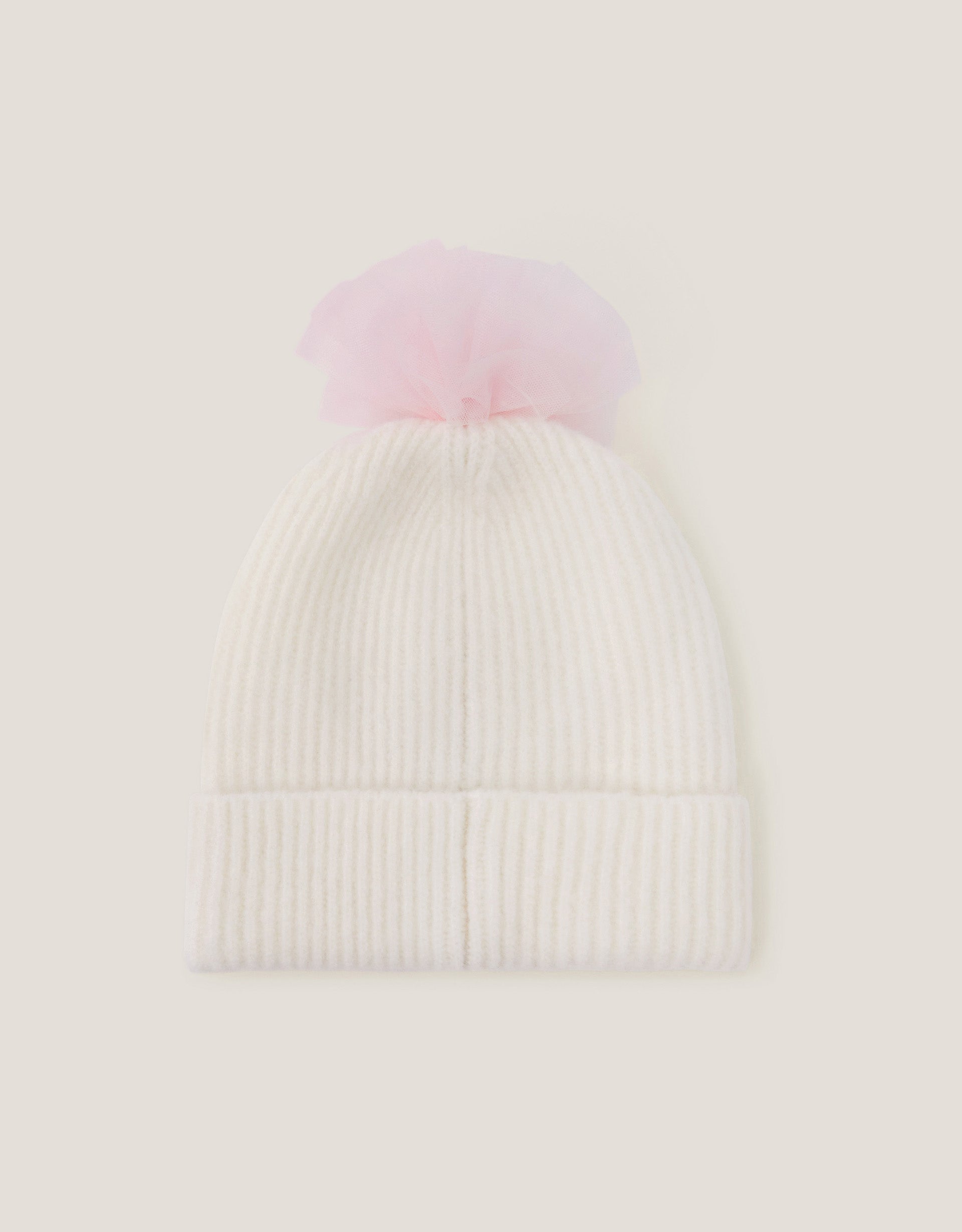 KAPA - PEARL TULLE POM HAT