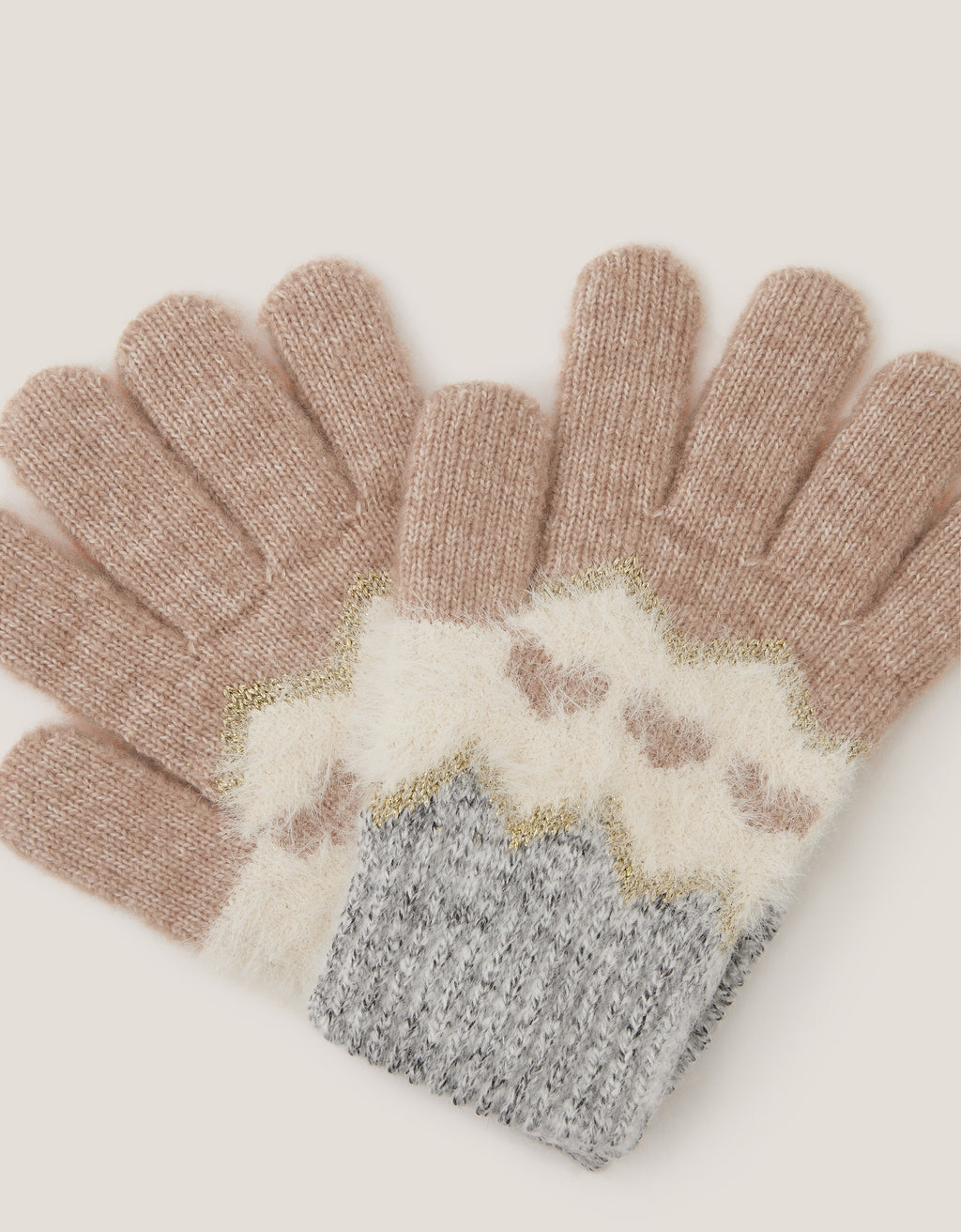 RUKAVICE - HEART INTARSIA GLOVE