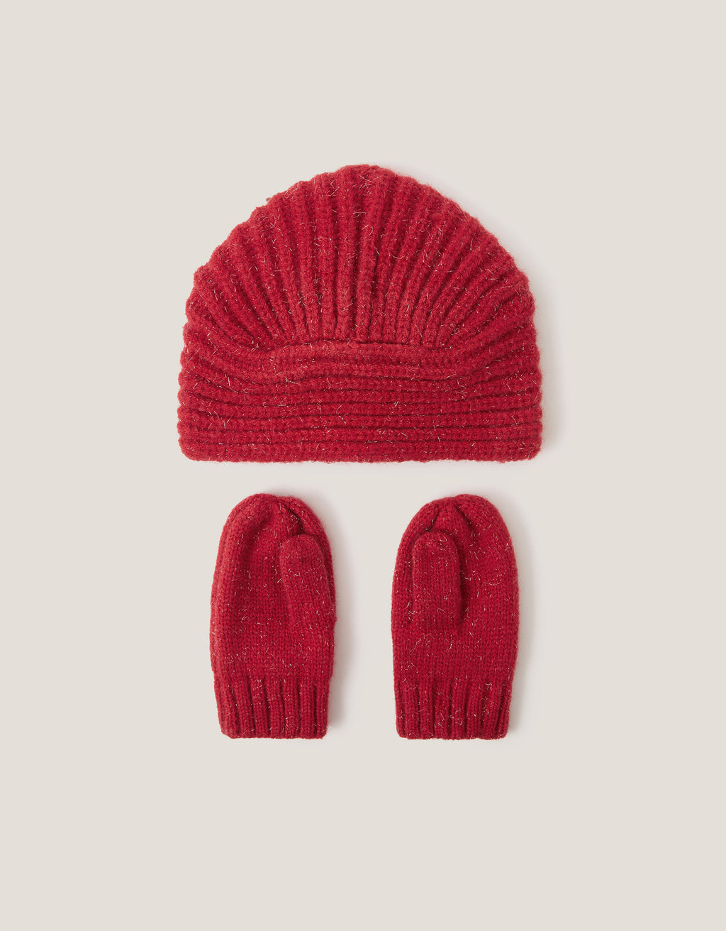 SET KAPA I RUKAVICE - BABY TURBAN BOW HAT W/ MI