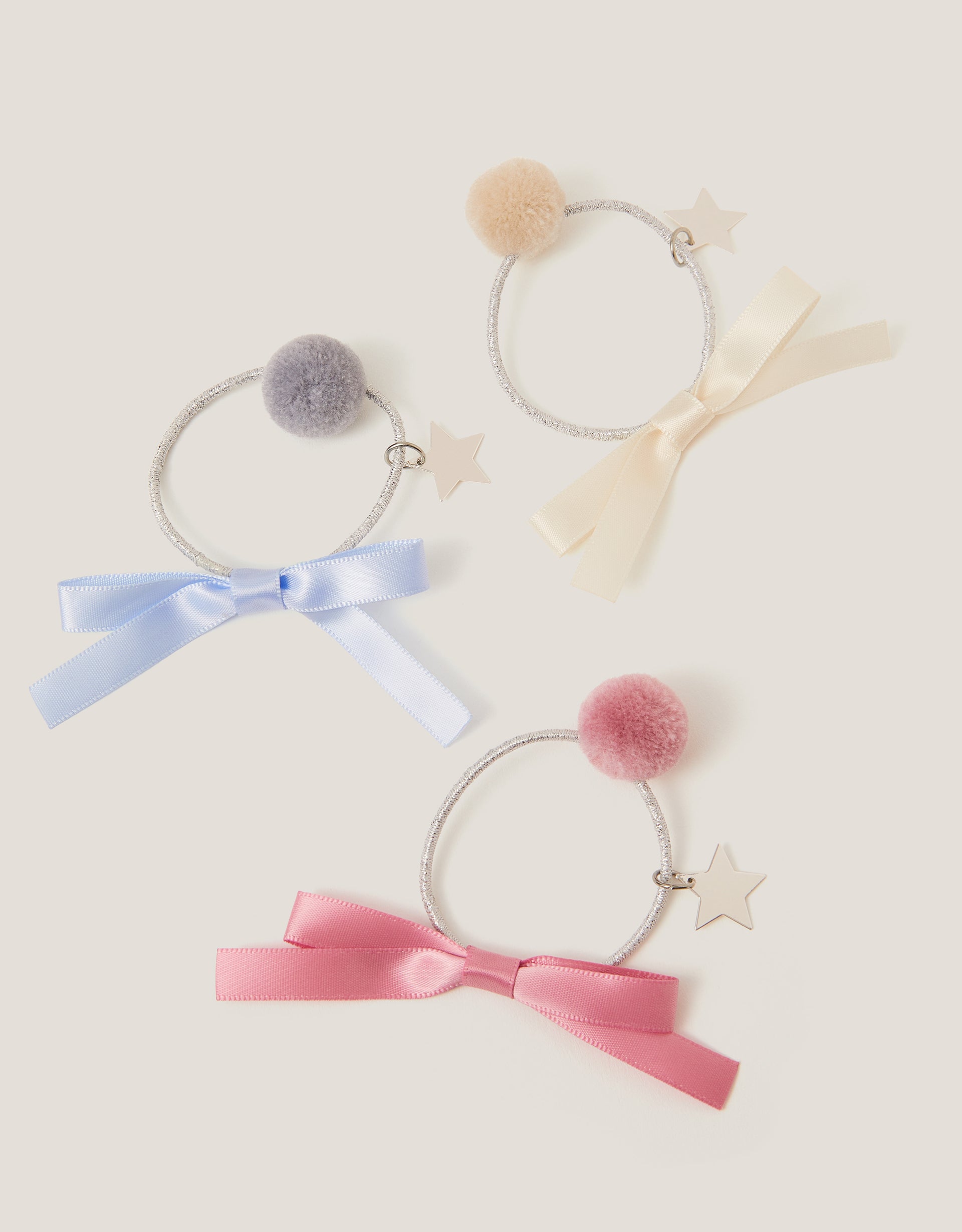 SET GUMICA ZA KOSU - 3PK POM BOW PONIES