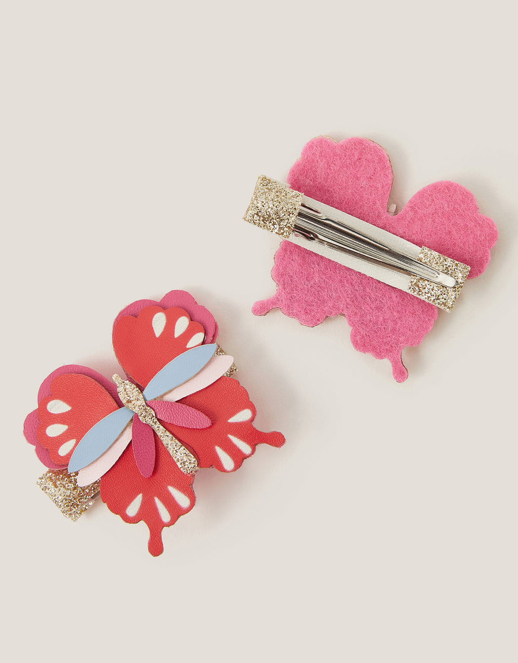 SET SNALA - 2PK FLUTTER BFLY CLIP