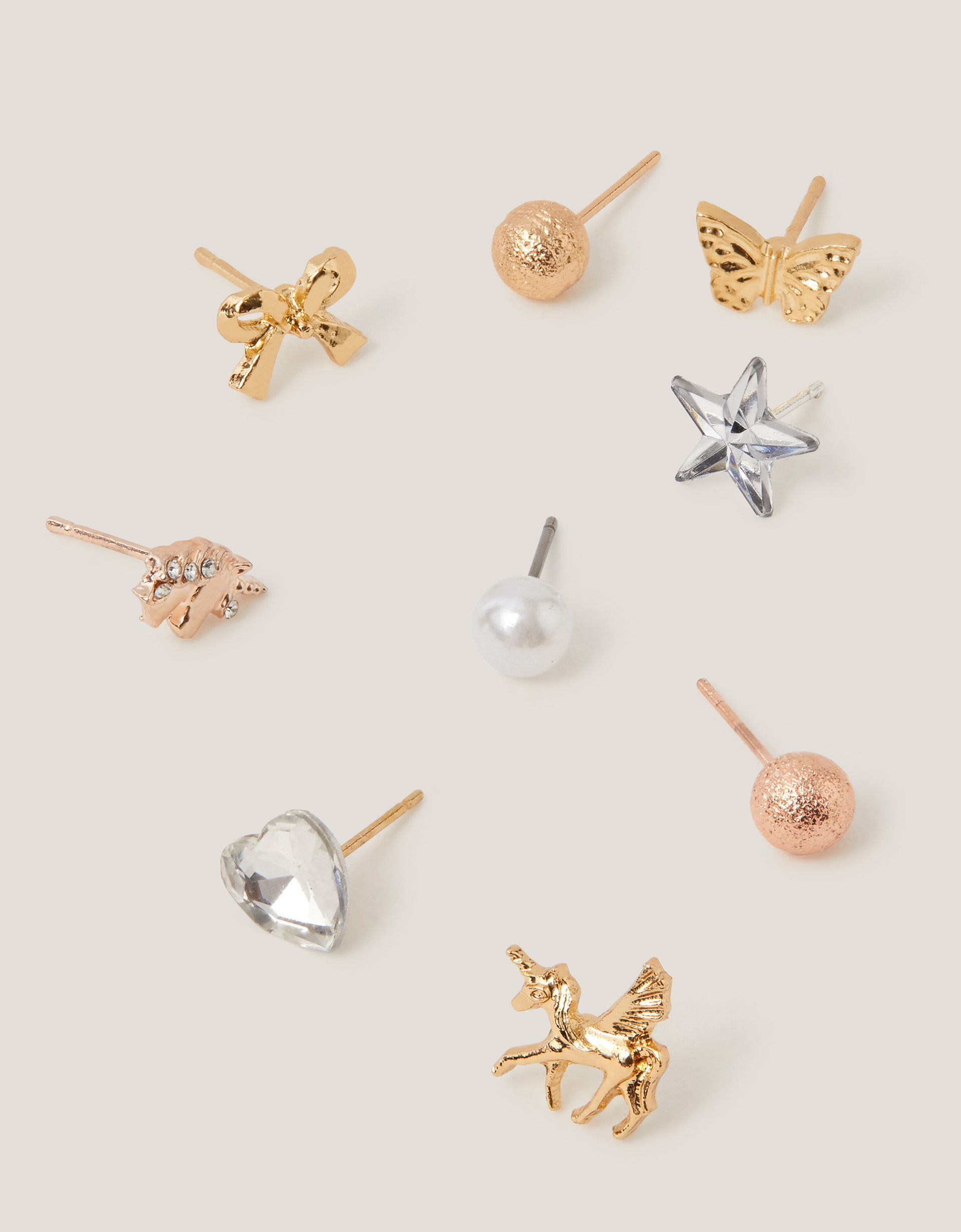 SET MINDJUSA - 10PK UNICORN EARRINGS