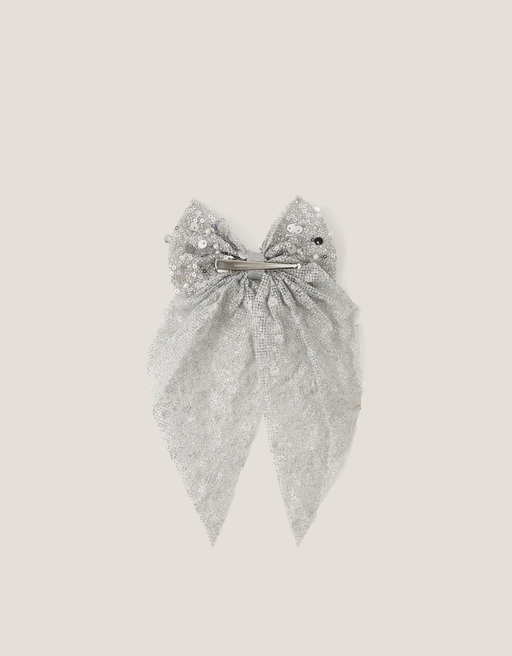 MASNA ZA KOSU - SEQUIN LONG BOW CLIP