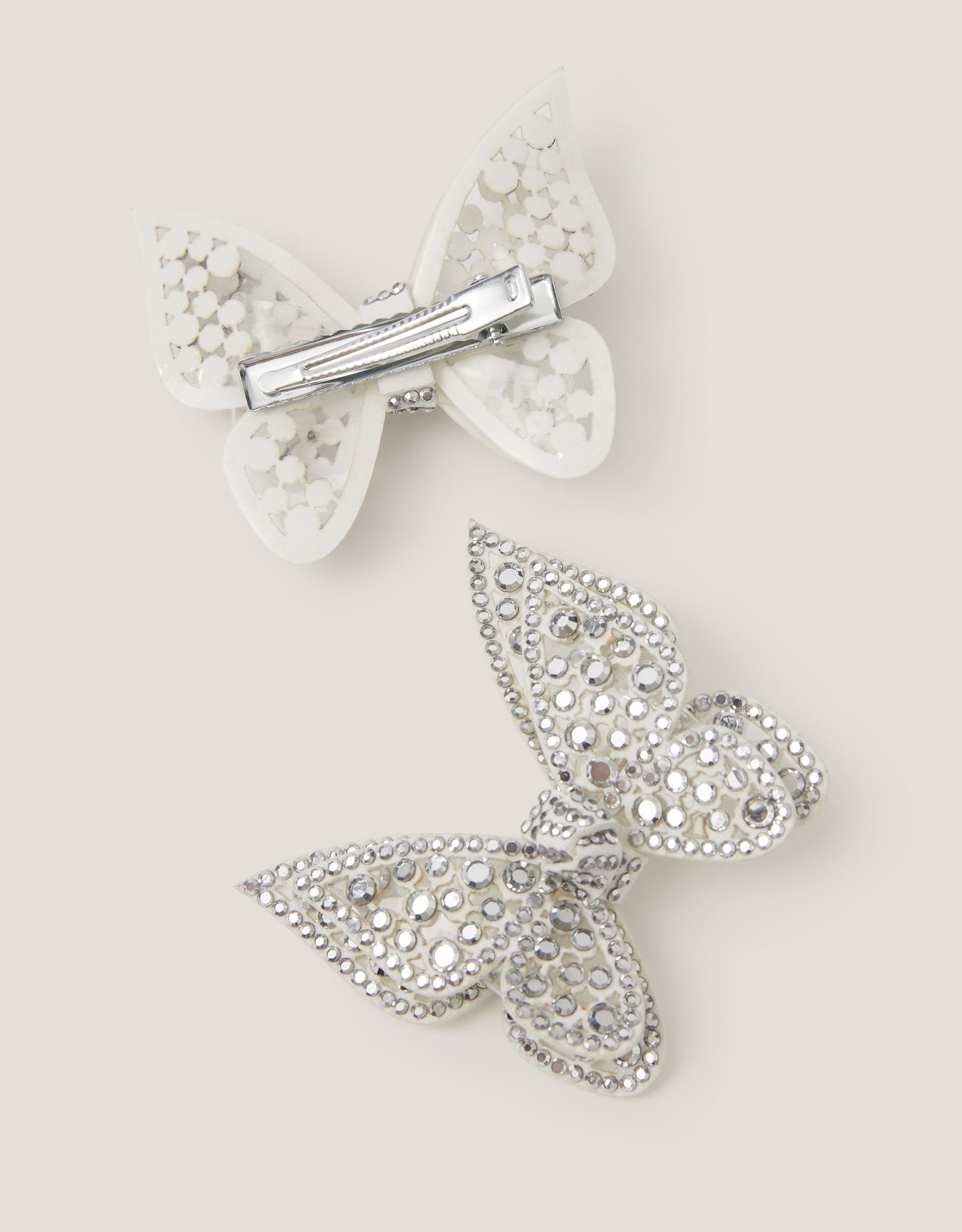 SET SNALA - 2PK DAZZLE BUTTERFLY CLIP