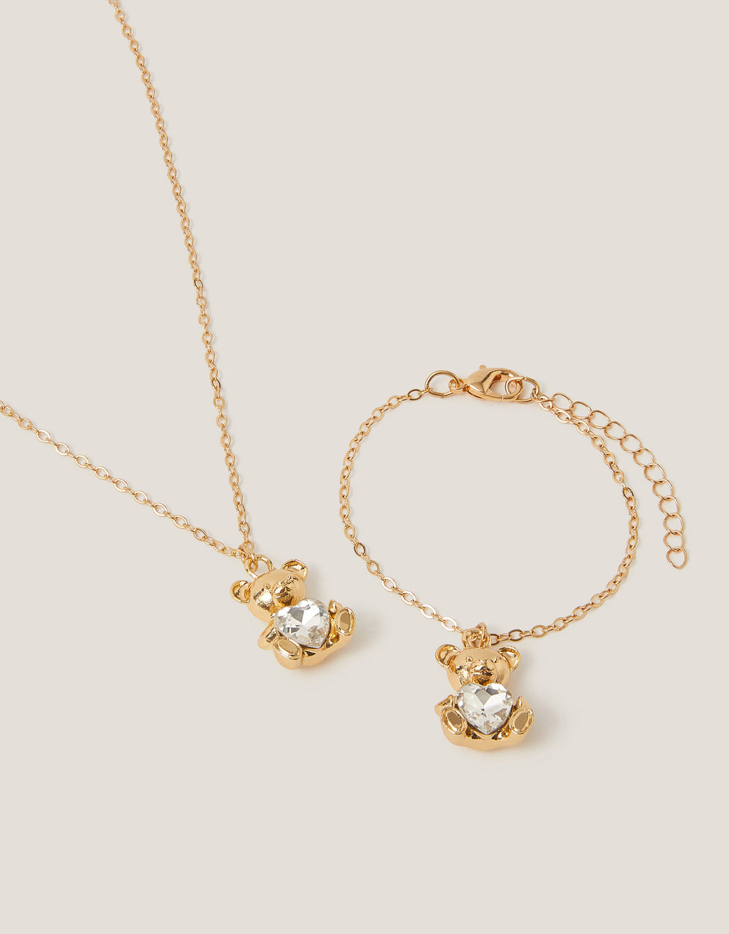 SET AKSESOARA - TEDDY BEAR JEWELLERY SET