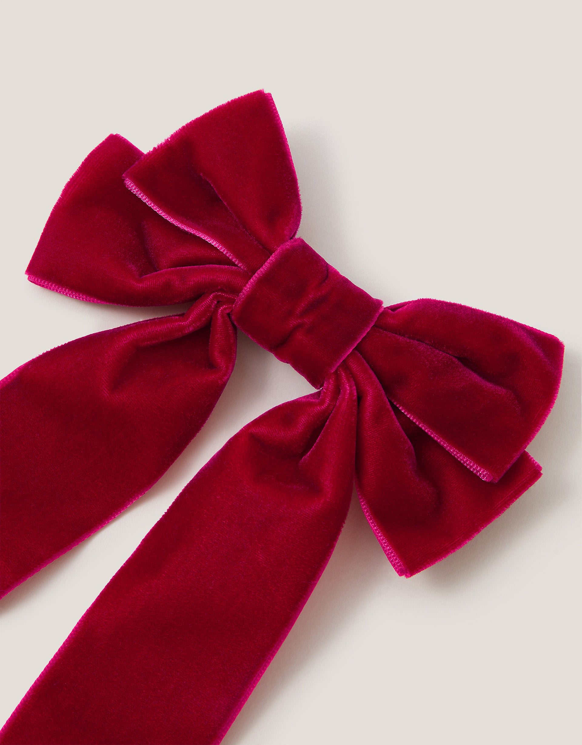 MASNA ZA KOSU - RIBBON VELVET BOW
