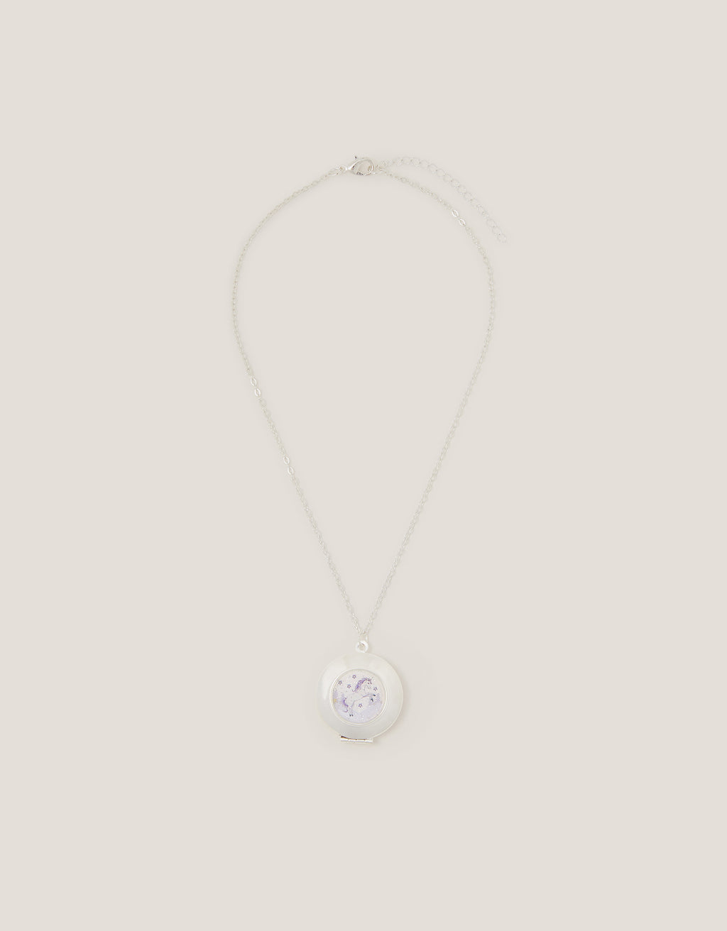 OGRLICA - SNOWGLOBE UNICORN LOCKET