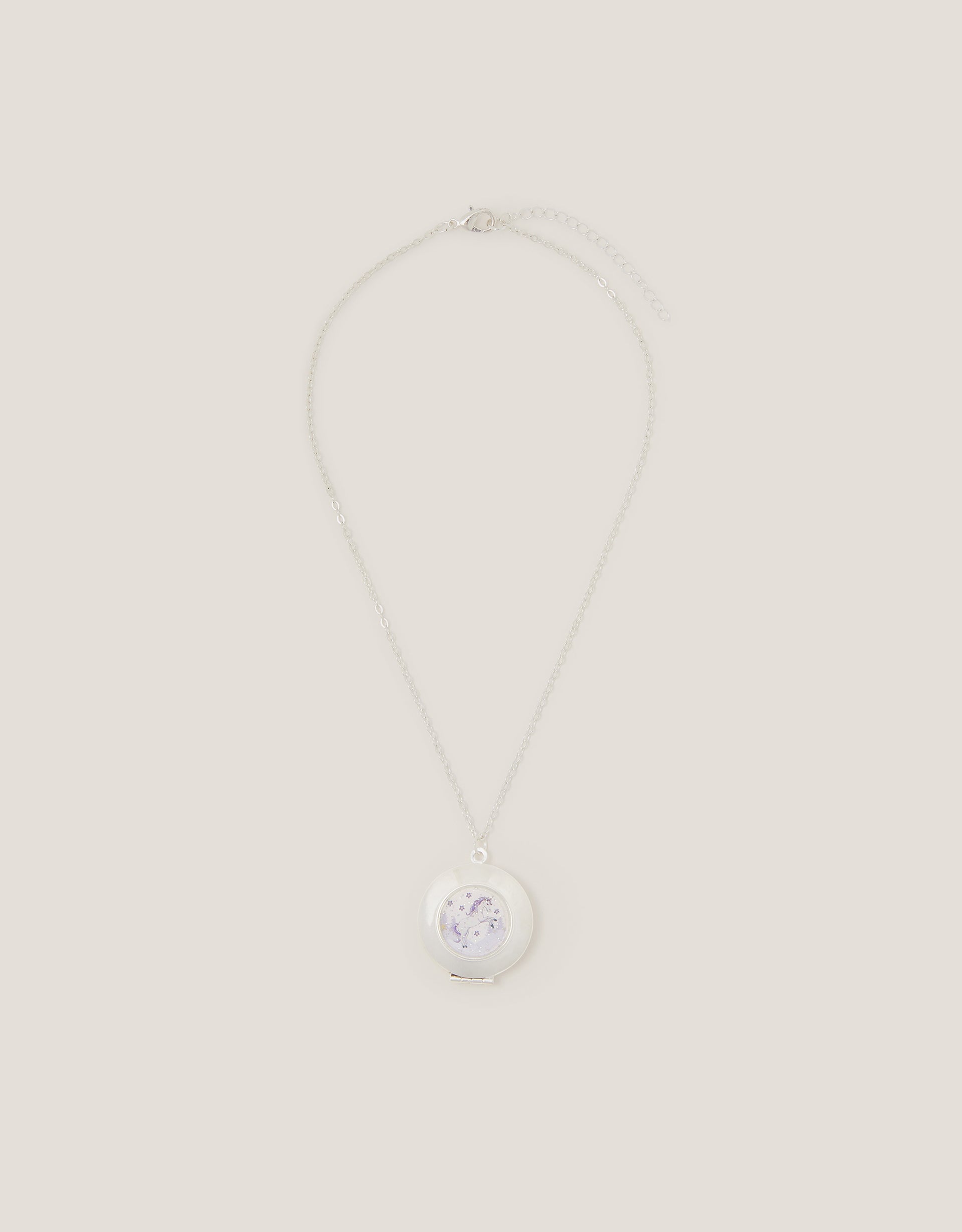OGRLICA - SNOWGLOBE UNICORN LOCKET