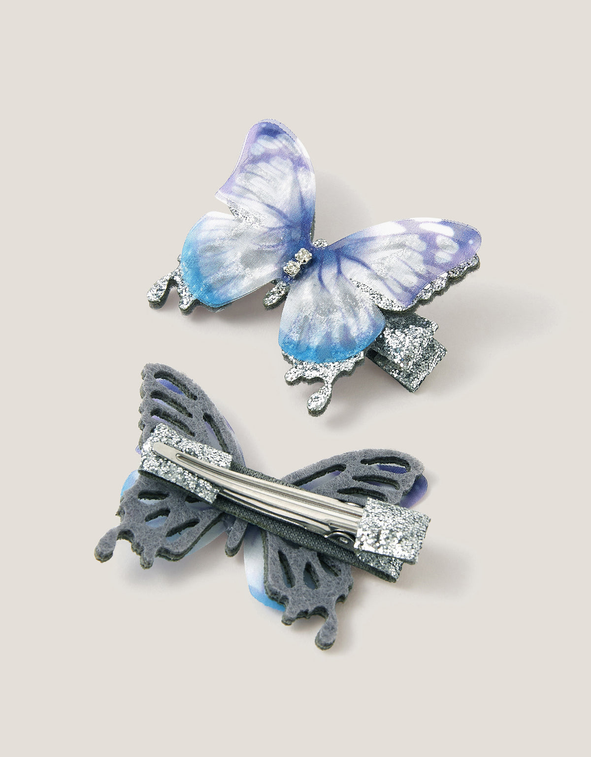 SET SNALA - 2PK OMBRE BUTTERFLY CLIPS