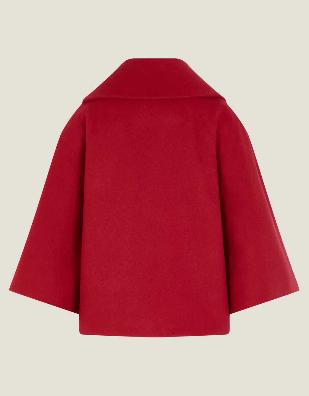 KAPUT - BABY RED CAPE WITH VELVET