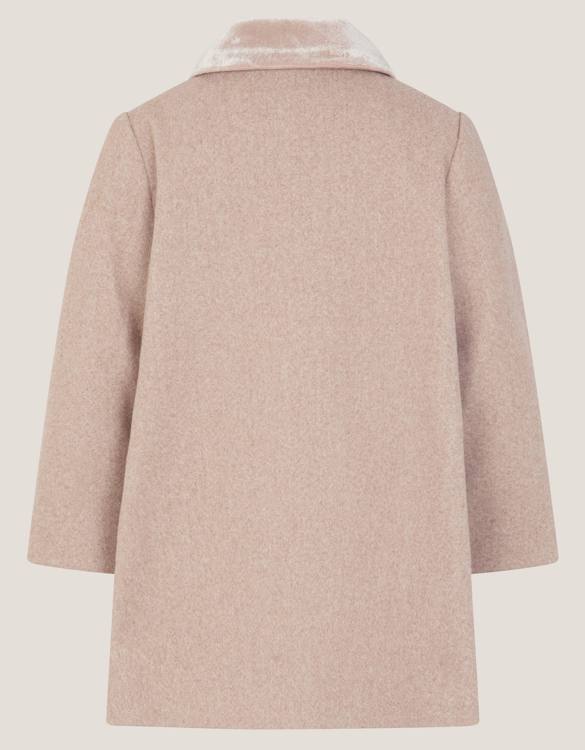 KAPUT - BABY OATMEAL EMB COAT