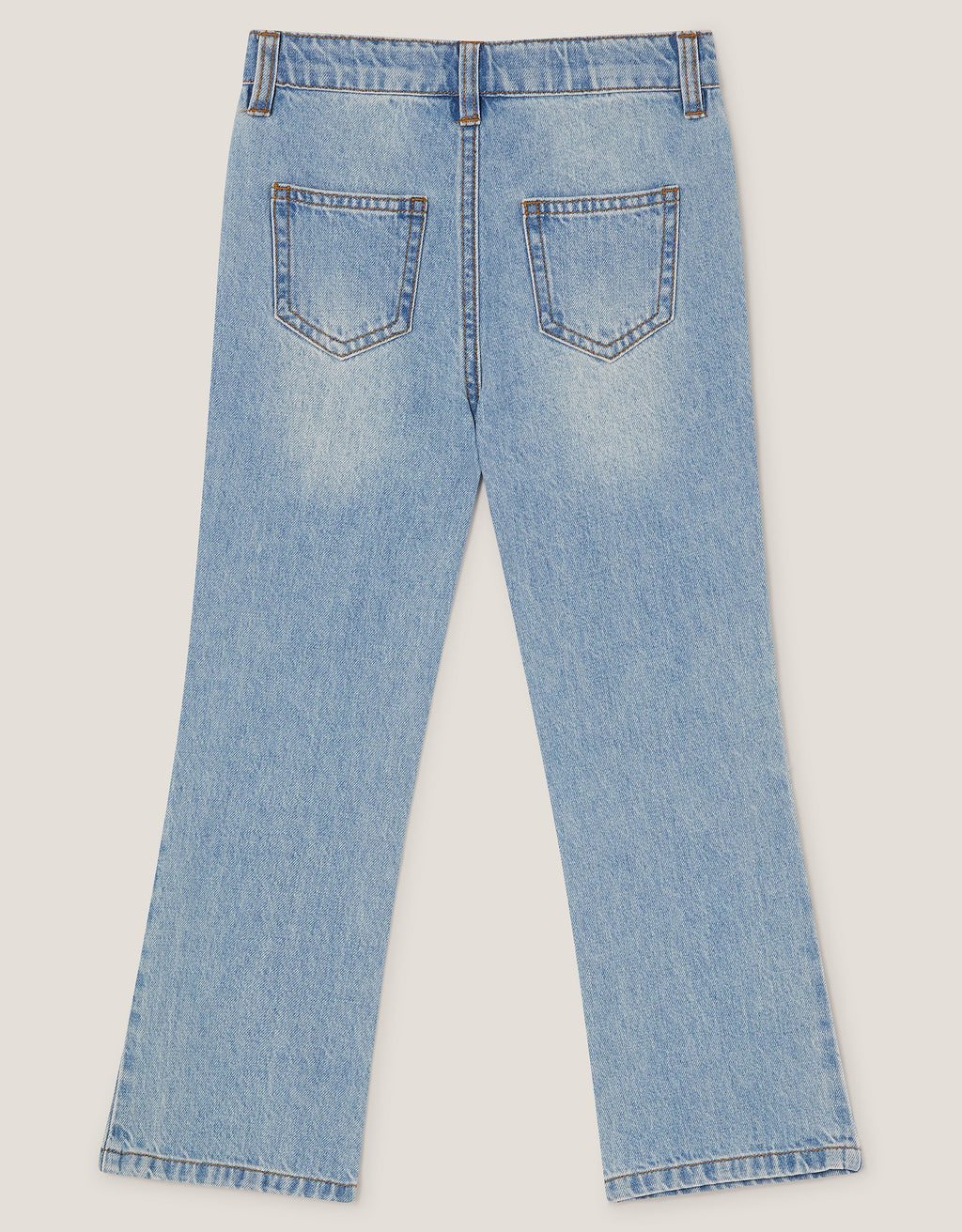 FARMERKE - BOW EMBROIDERED JEAN
