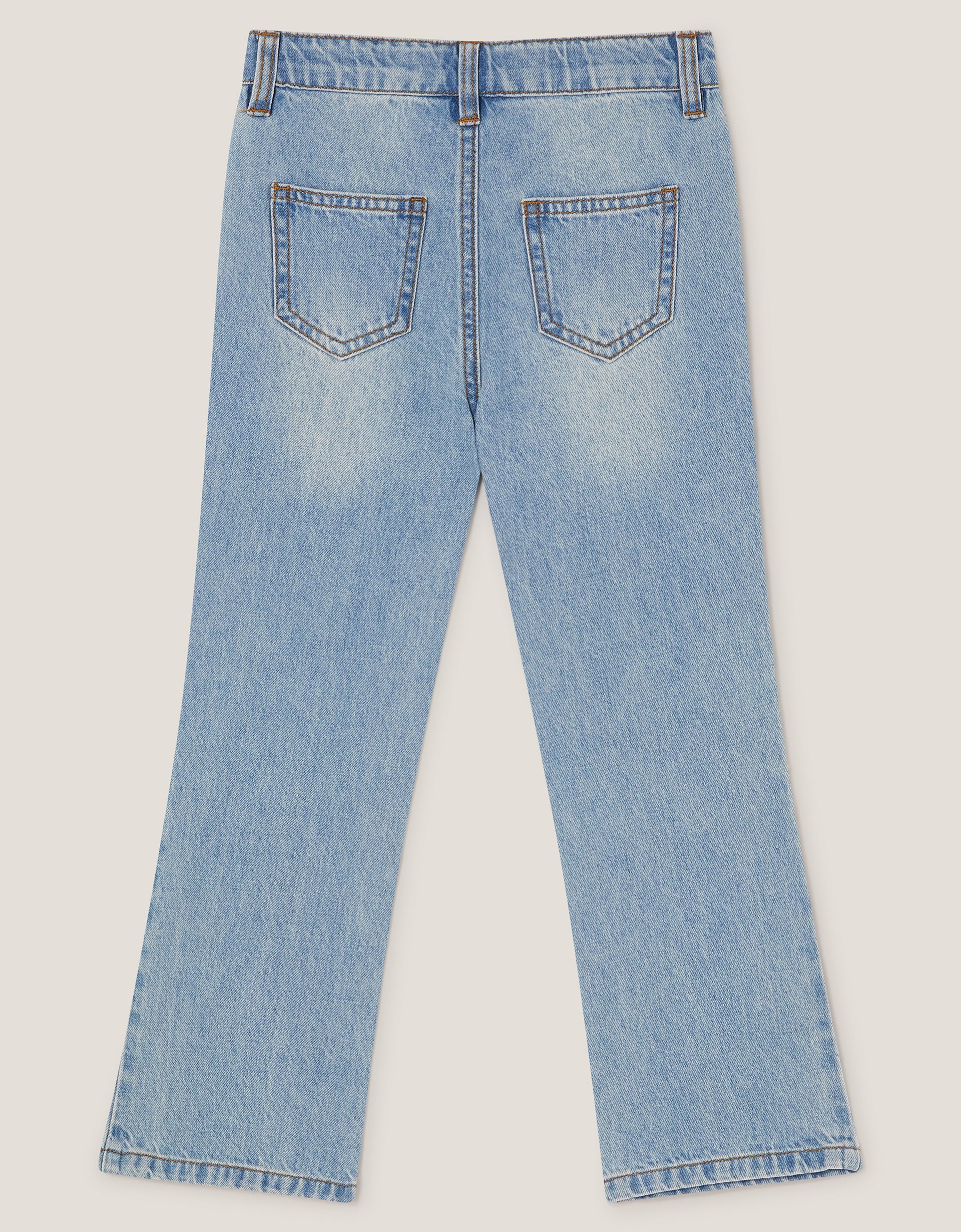 FARMERKE - BOW EMBROIDERED JEAN