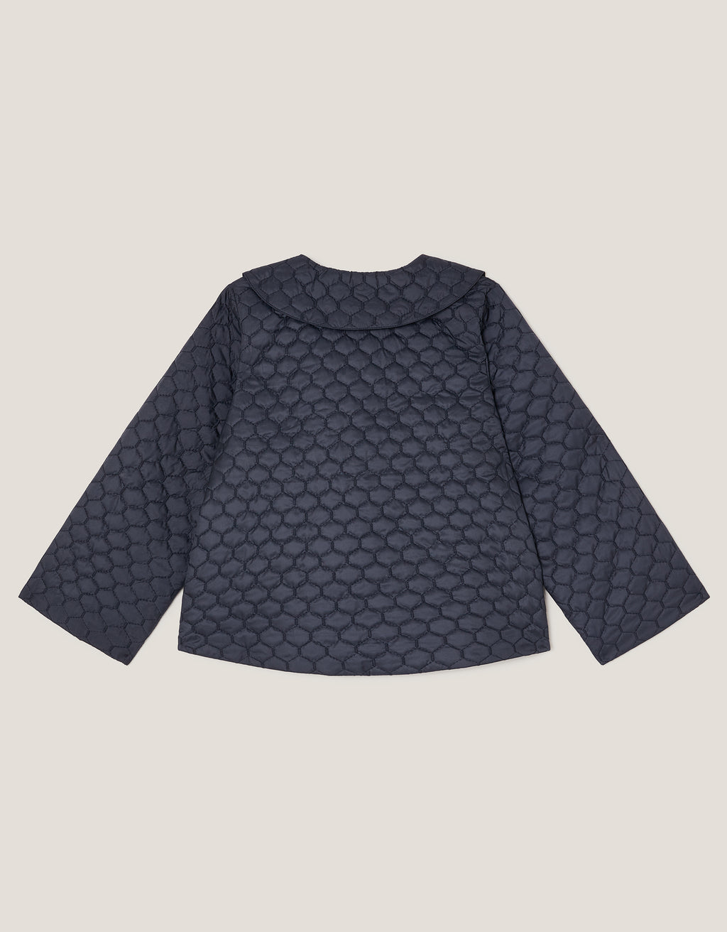 JAKNA - QUILTED EMB BOW JACKET