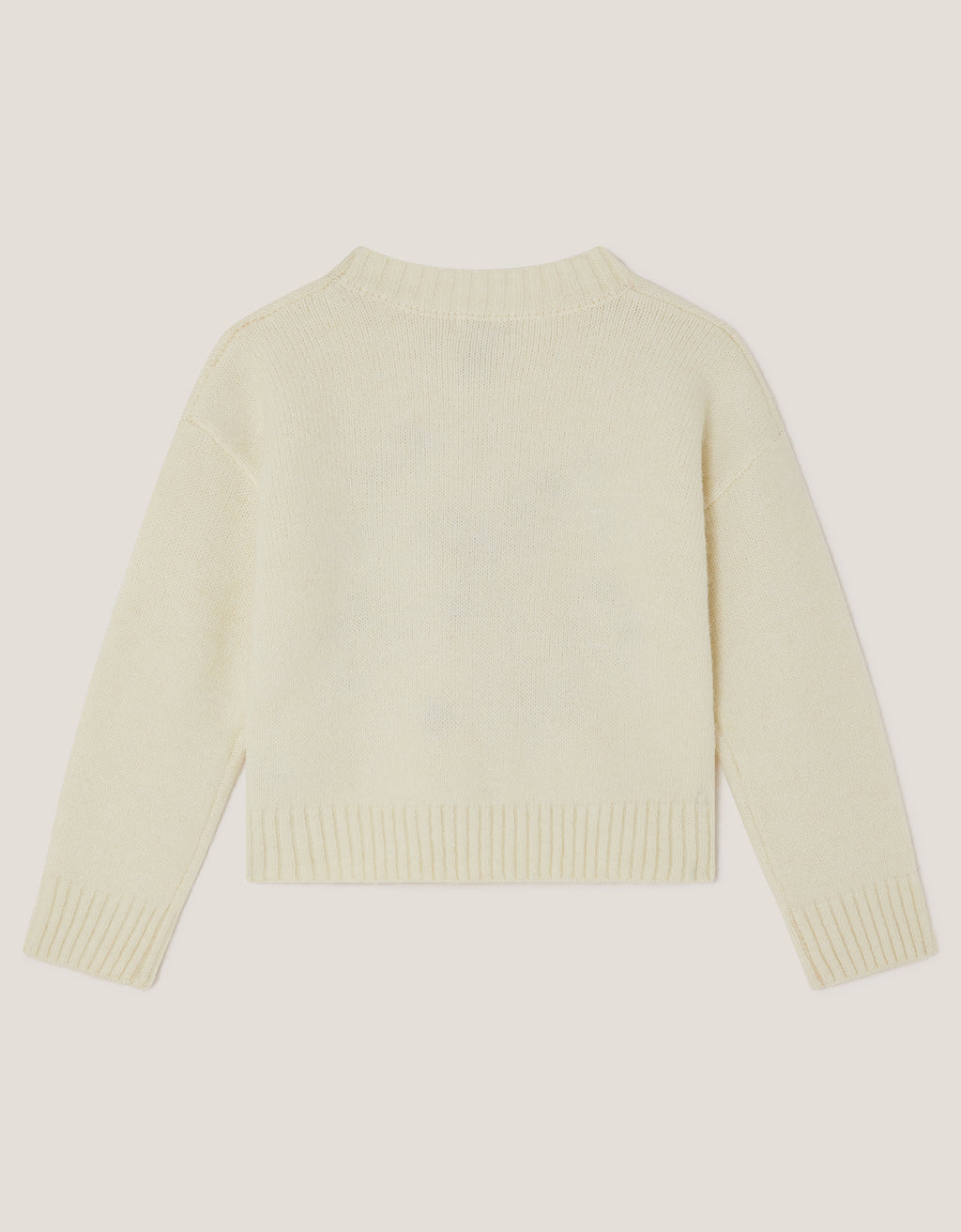 DZEMPER - CHUNKY FLORAL EMB KNIT JU
