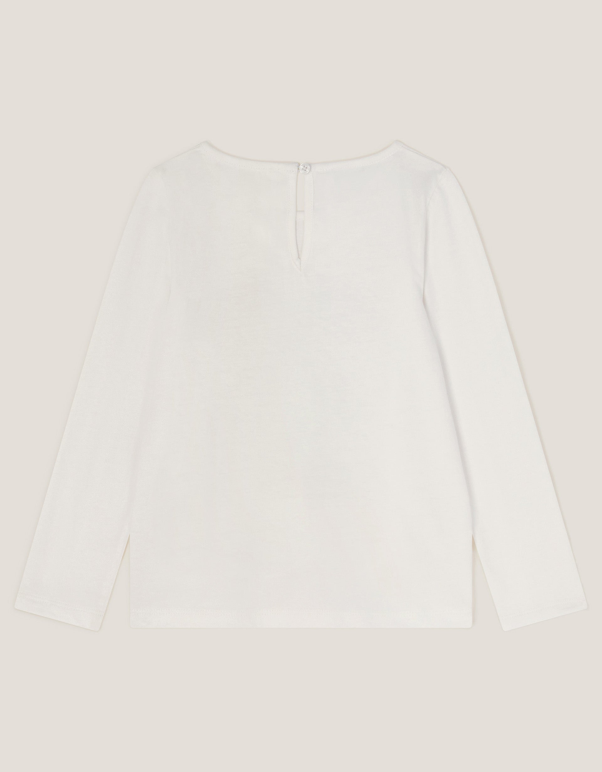 MAJICA - BOW EMB LS TEE