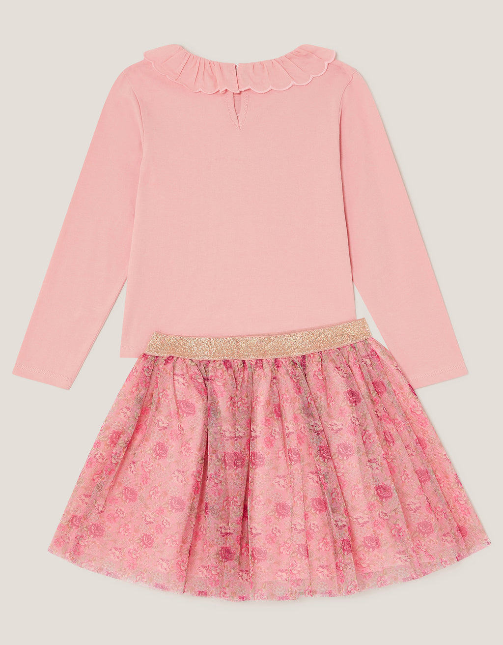 SET - UNICORN TOP MESH SKIRT SE