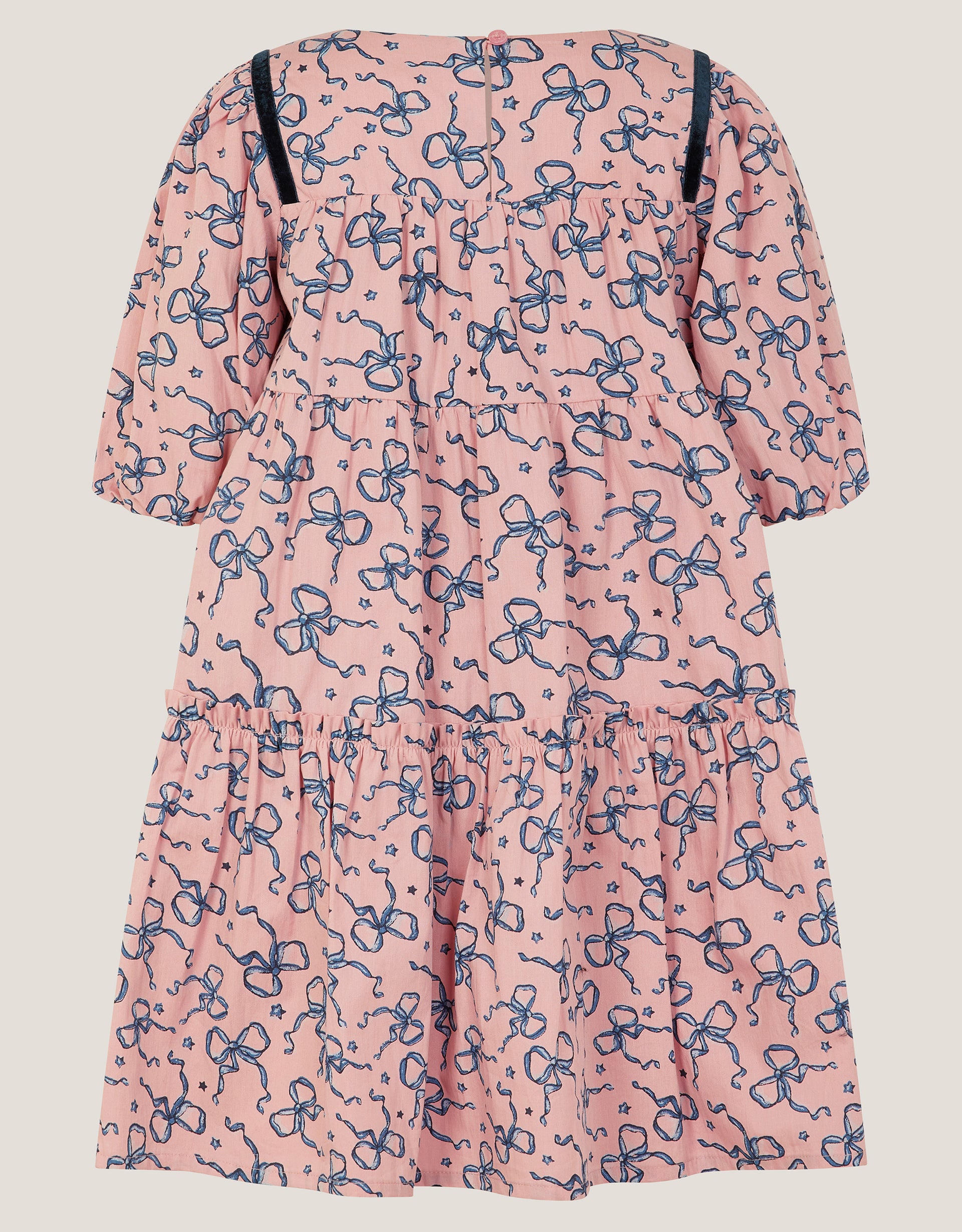 HALJINA - EPP STARRY BOW PRINT DRES