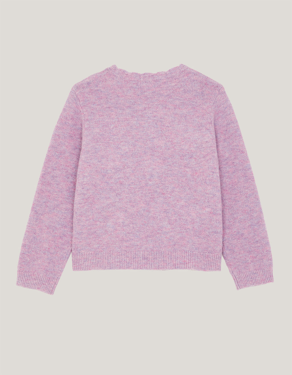 KARDIGAN - HOTFIX BOW KNIT CARDI PUR
