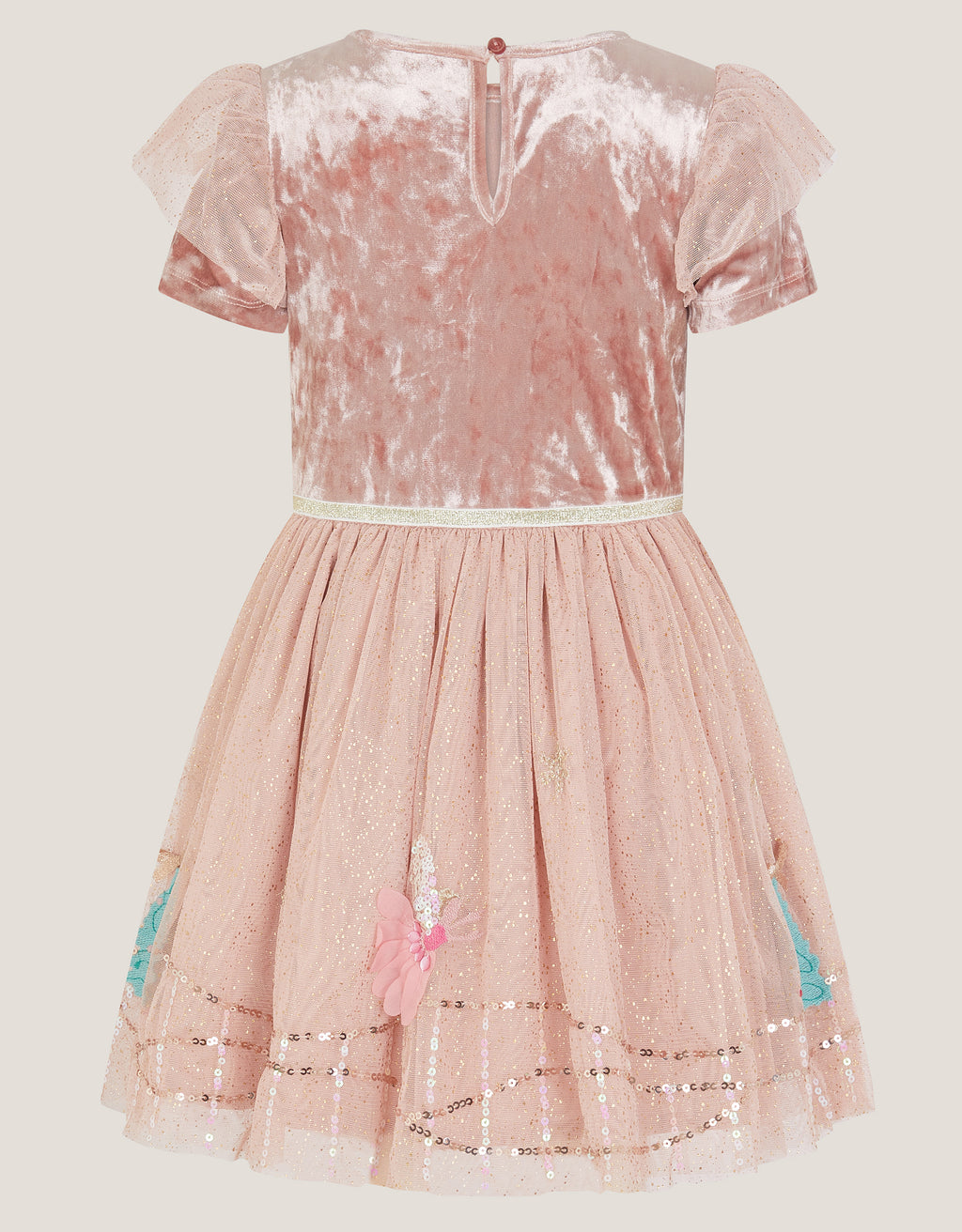 HALJINA - XMAS SCNE DSCO VLVT DRESS