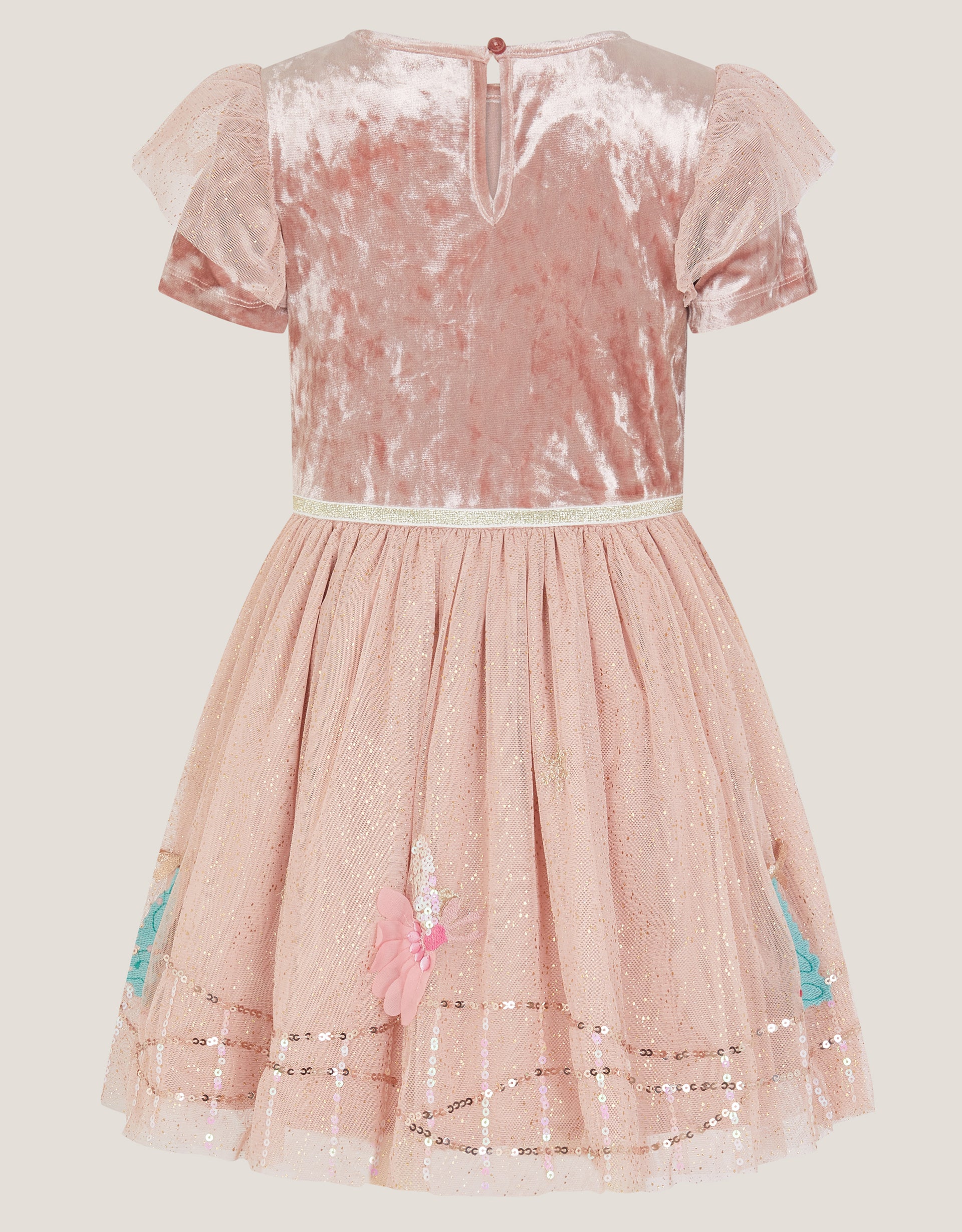 HALJINA - XMAS SCNE DSCO VLVT DRESS