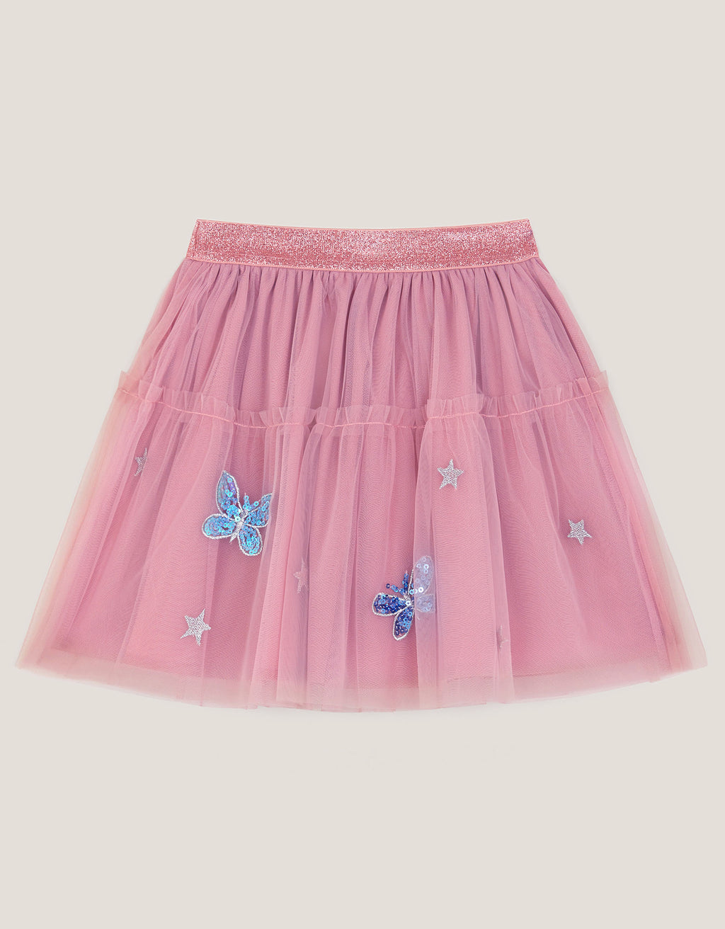 SUKNJA - ENCHANTED MESH EMB SKIRT